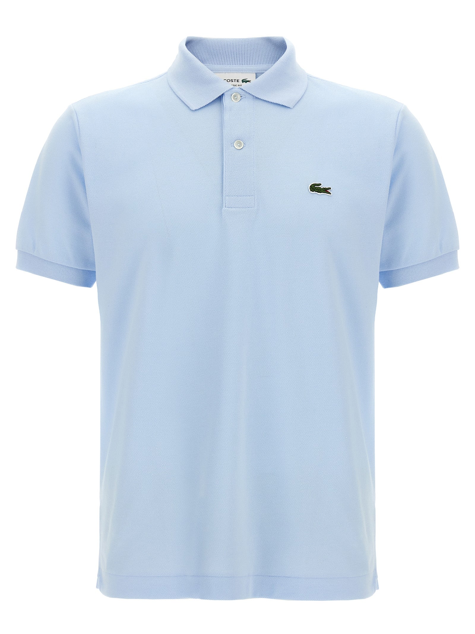 Lacoste Blue Cotton Polo Shirt