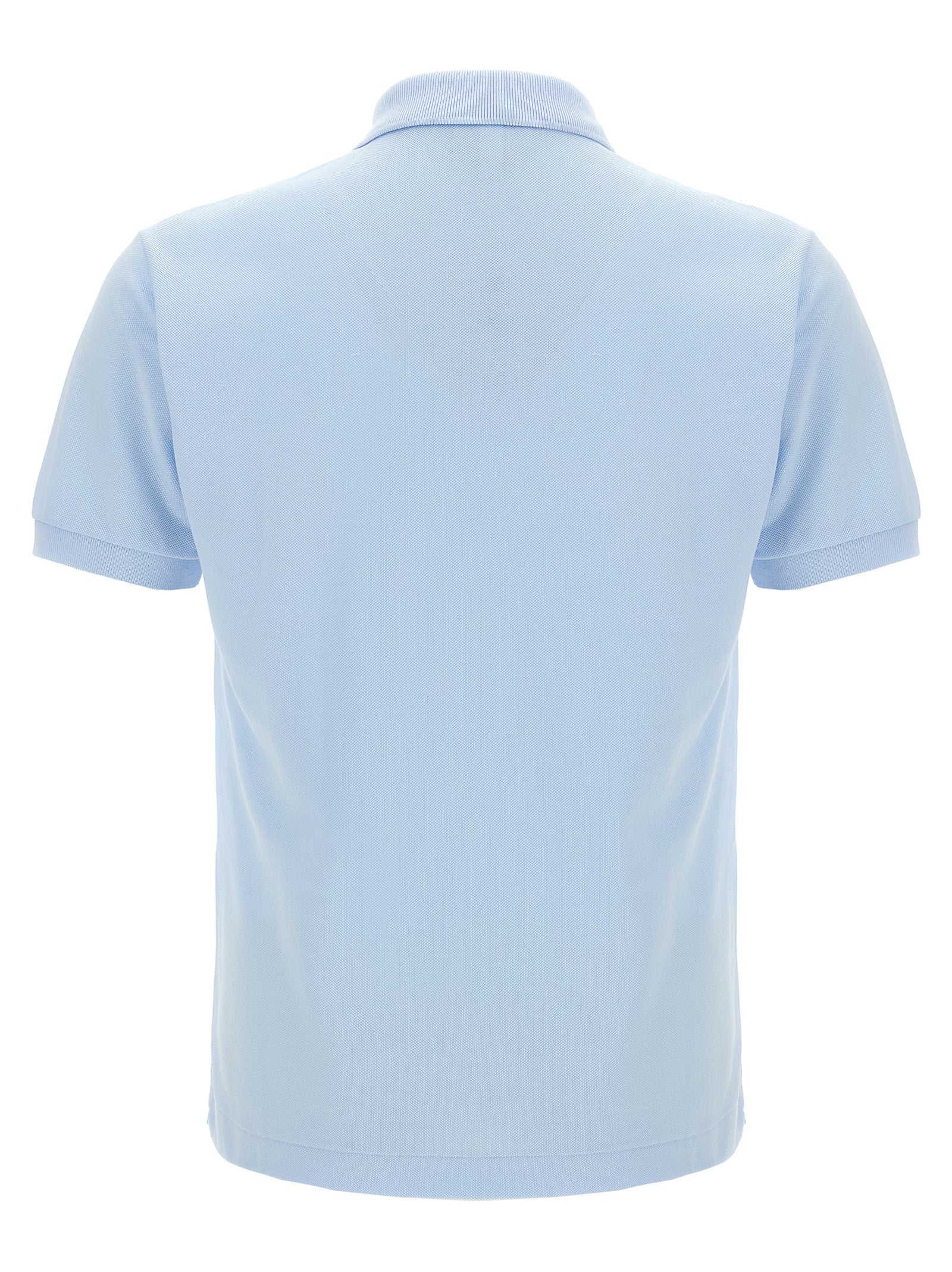 Lacoste Blue Cotton Polo Shirt