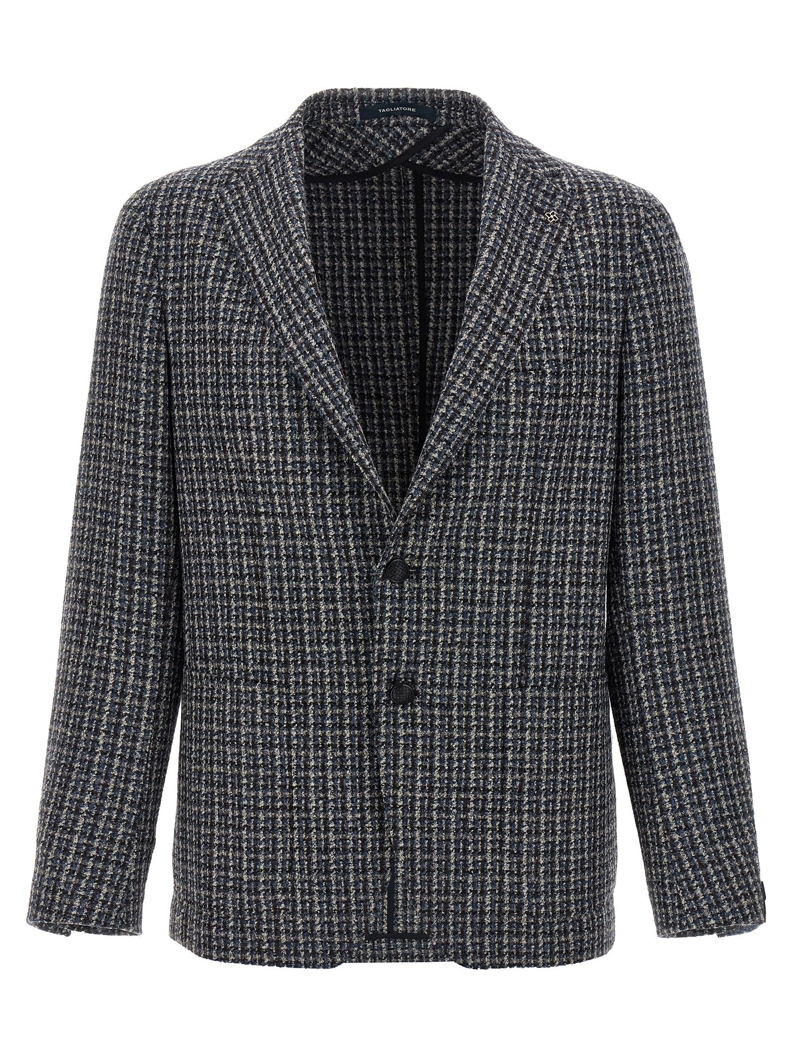 Elevate your style with the Tagliatore Multicolor Virgin Wool Blazer, a masterpiece of luxury tailored elegance, crafted from exquisite virgin wool for the discerning individual.
