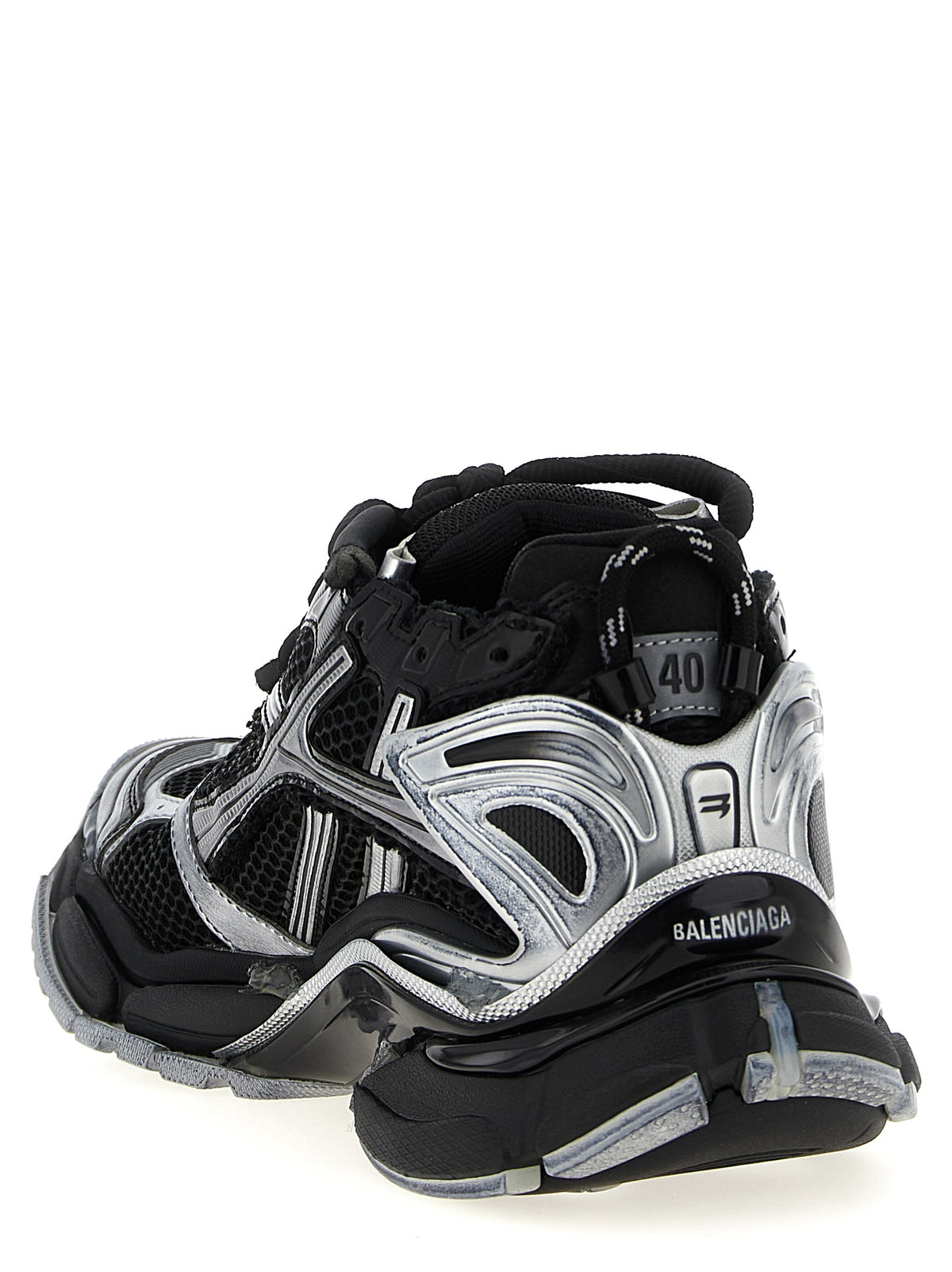 Balenciaga Black Polyethylene Athletic Sneakers – Luxury Redefined