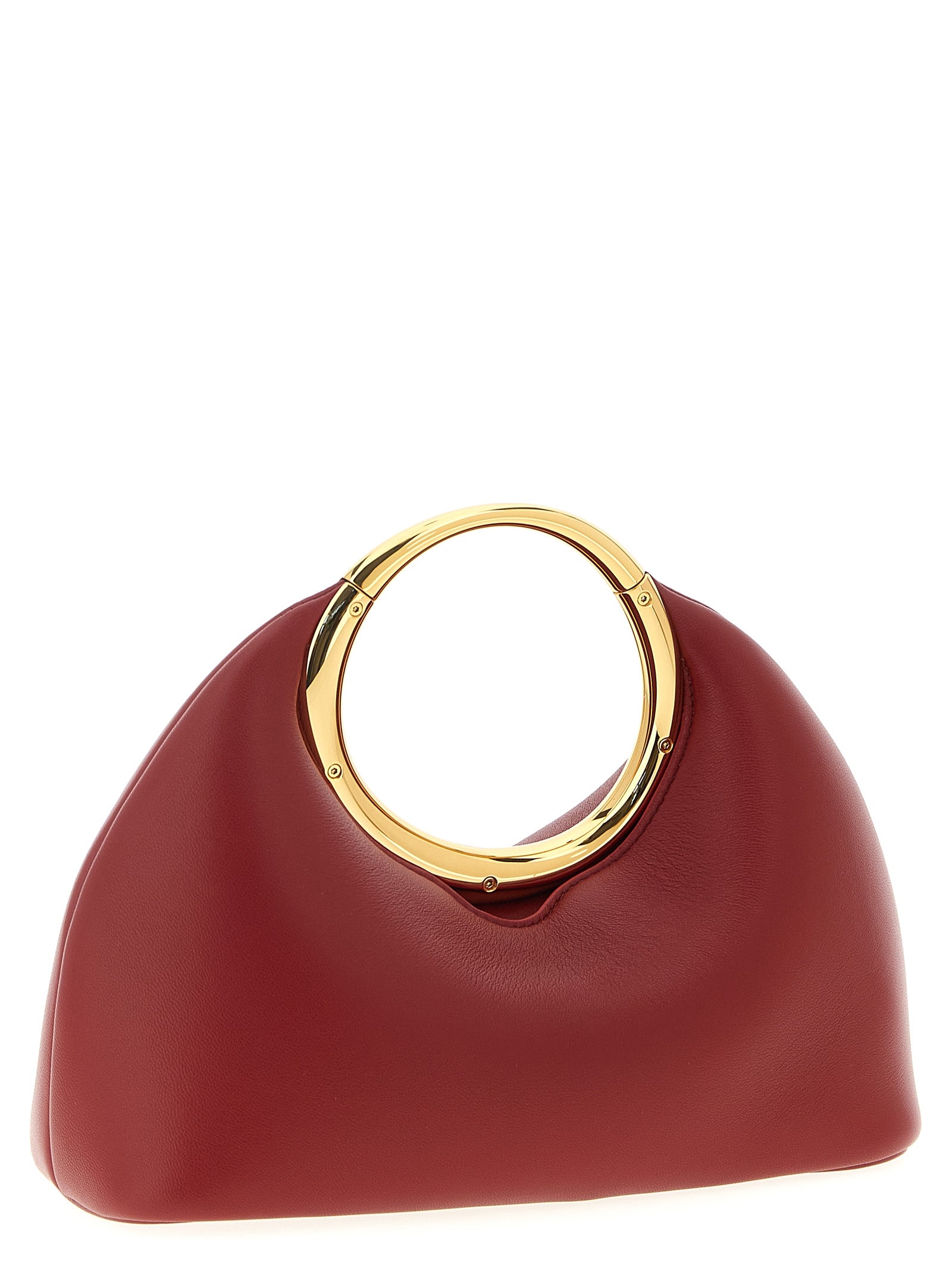 Jacquemus Multicolor Lamb Leather Handbag - Timeless Luxury Red