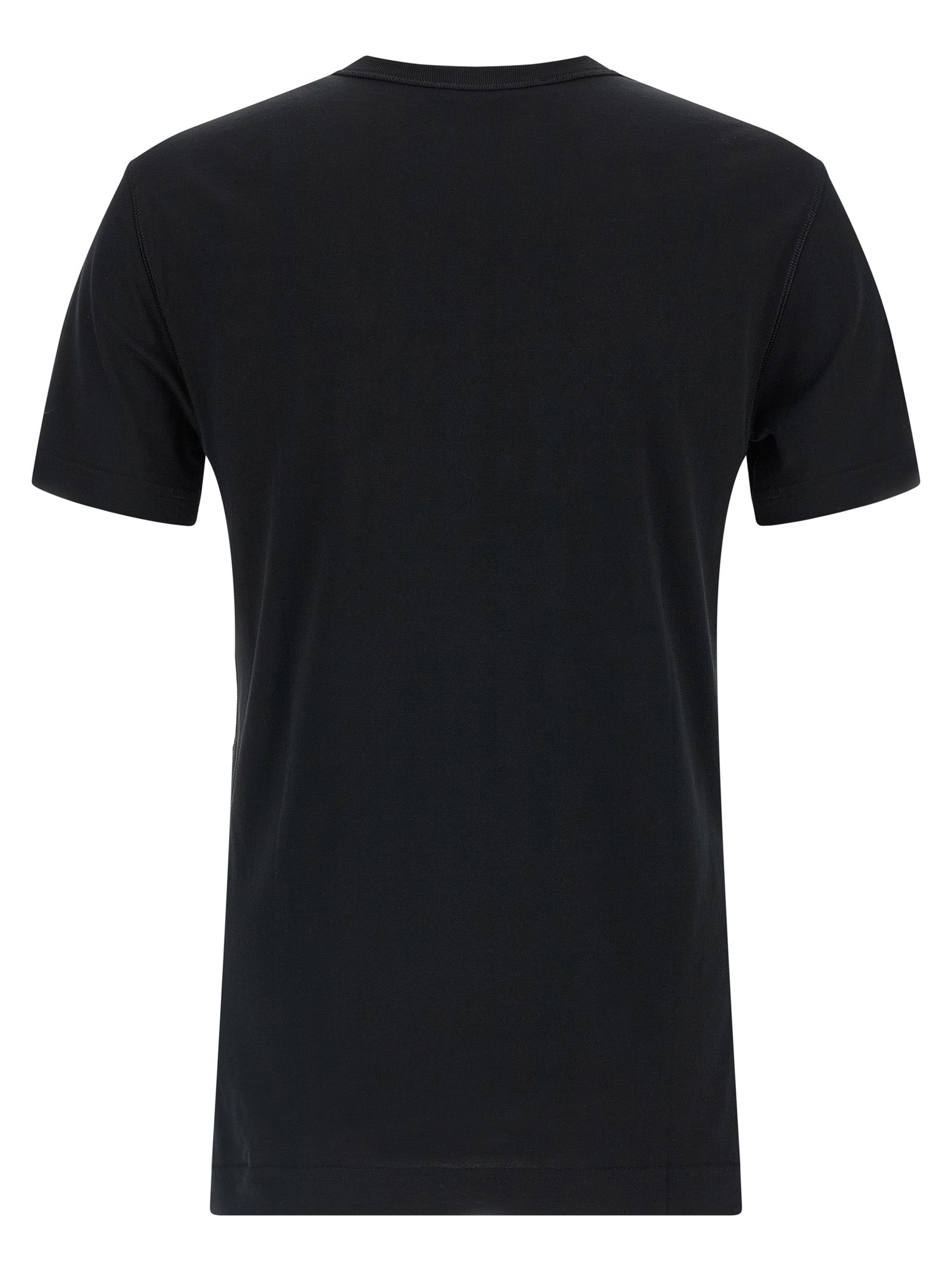 Dolce & Gabbana Black Cotton T-Shirt