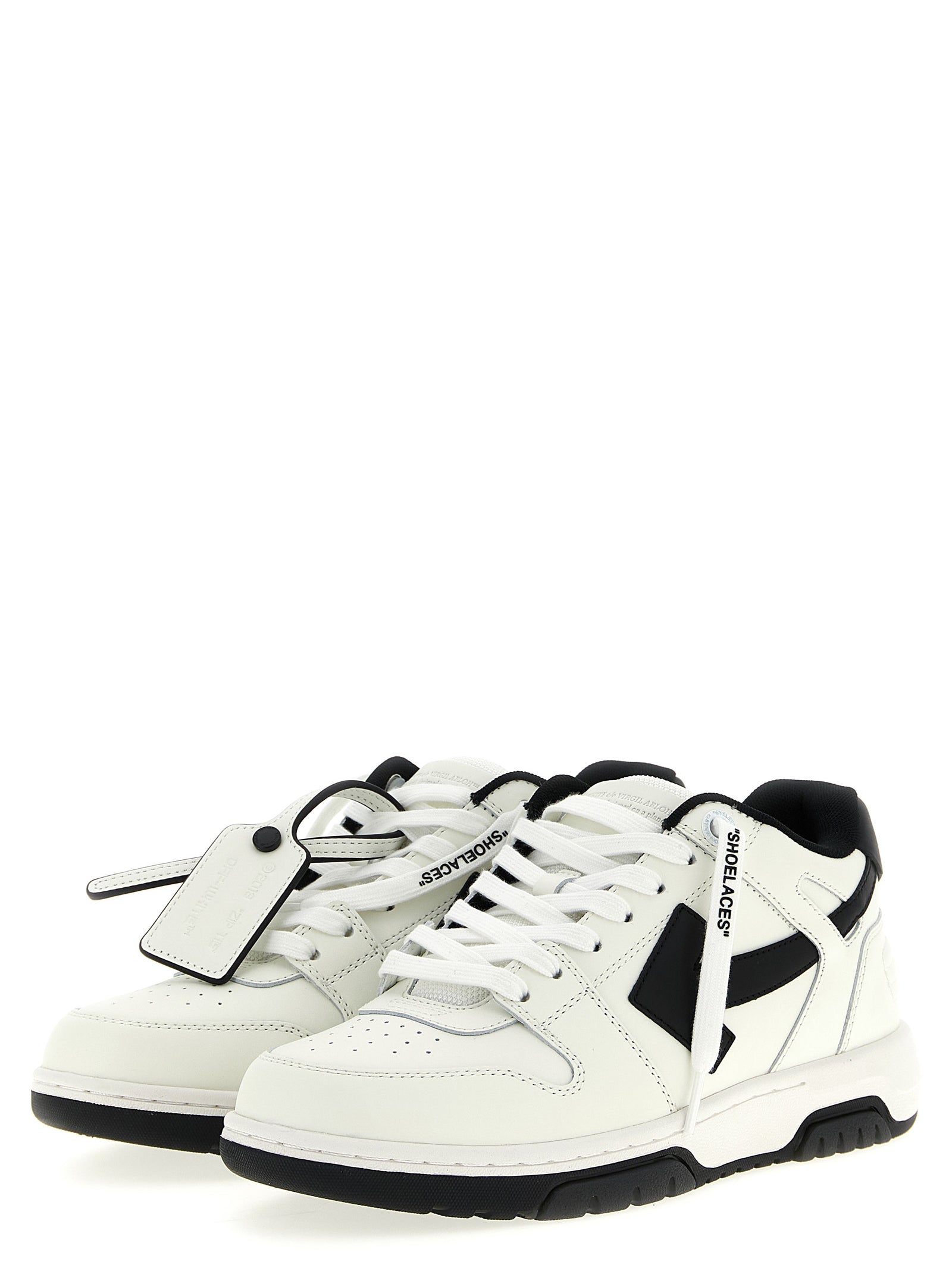 Elevate your style with Off-White Bicolor Recycled Polyester Sneakers, where innovative design meets luxurious craftsmanship for the discerning trendsetter.