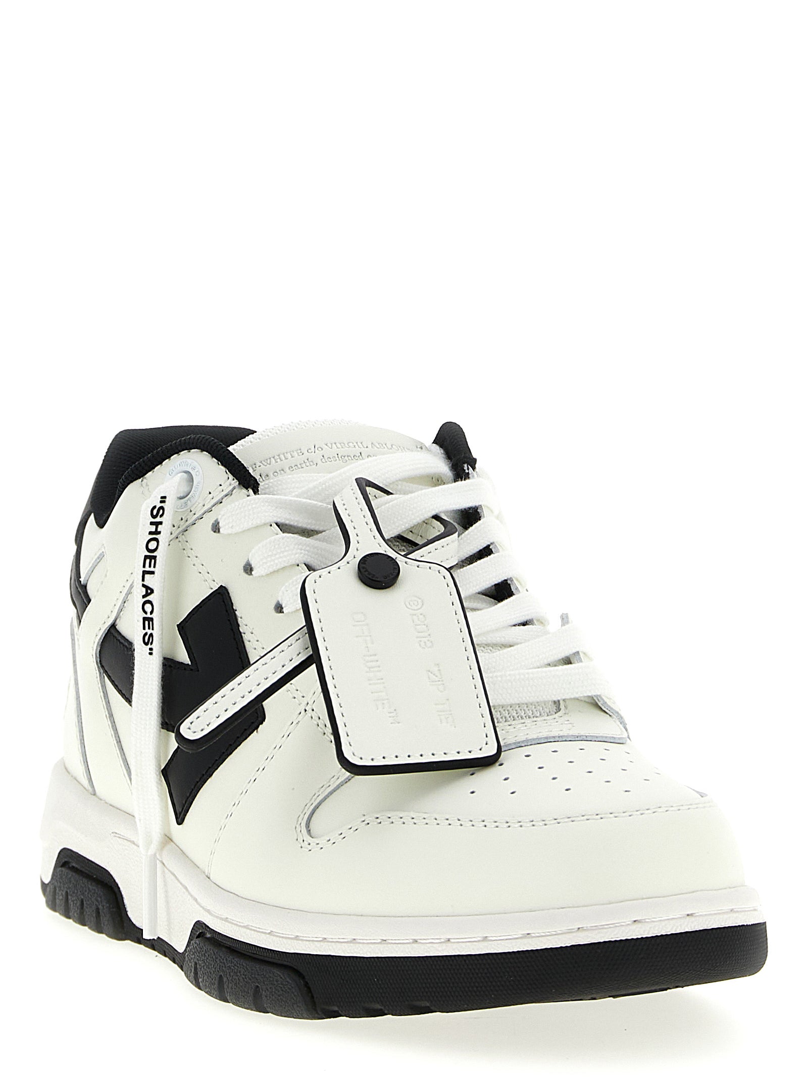 Elevate your style with Off-White Bicolor Recycled Polyester Sneakers, where sustainable luxury meets avant-garde design for the discerning fashion connoisseur.