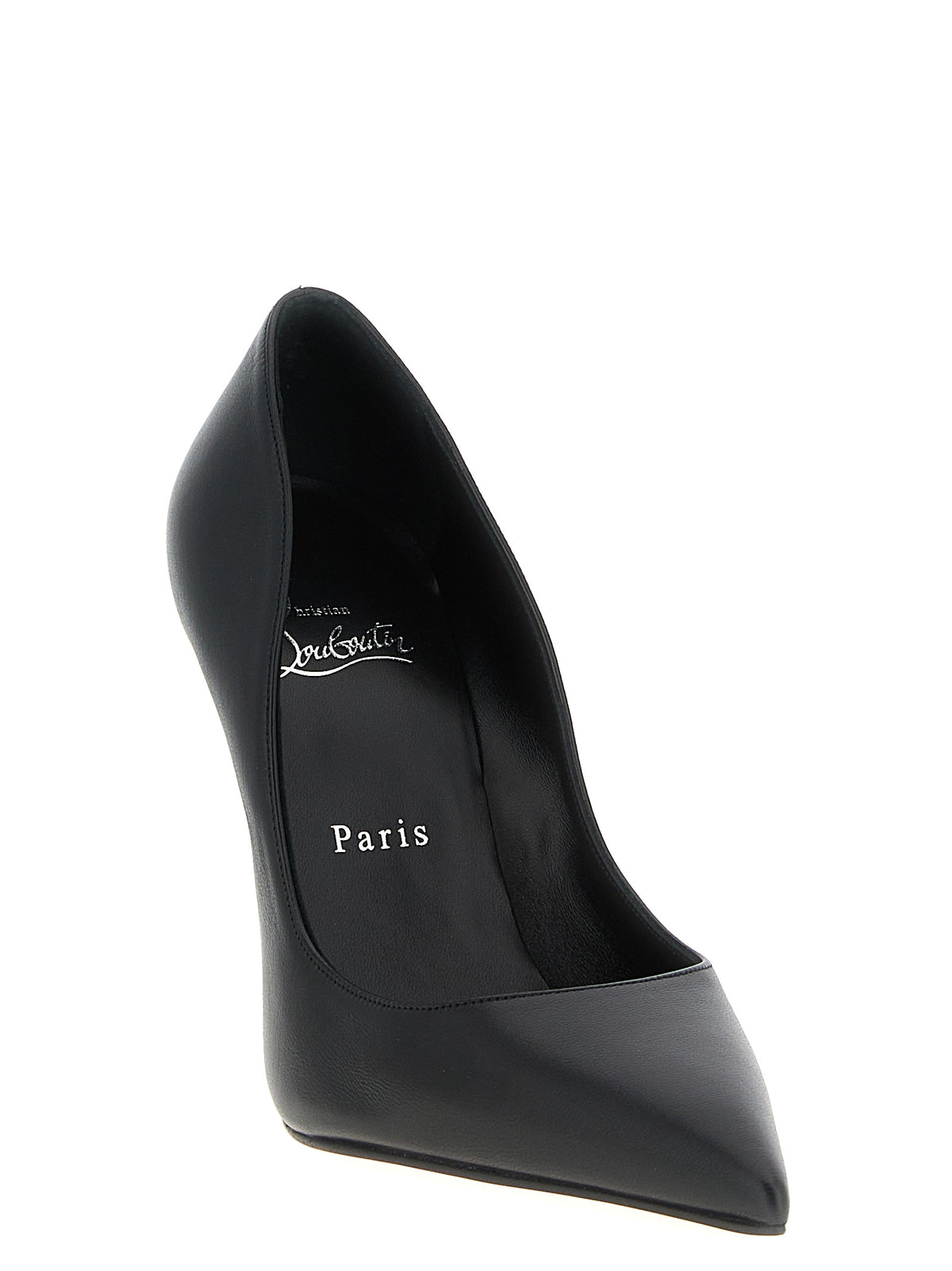 Christian Louboutin Black Lamb Leather High Heel Pumps - Luxury Elegance