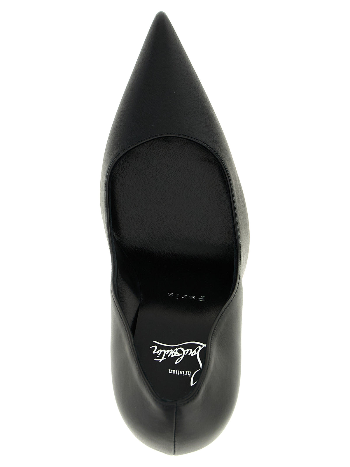 Christian Louboutin Black Lamb Leather High Heel Pumps - Luxury Elegance