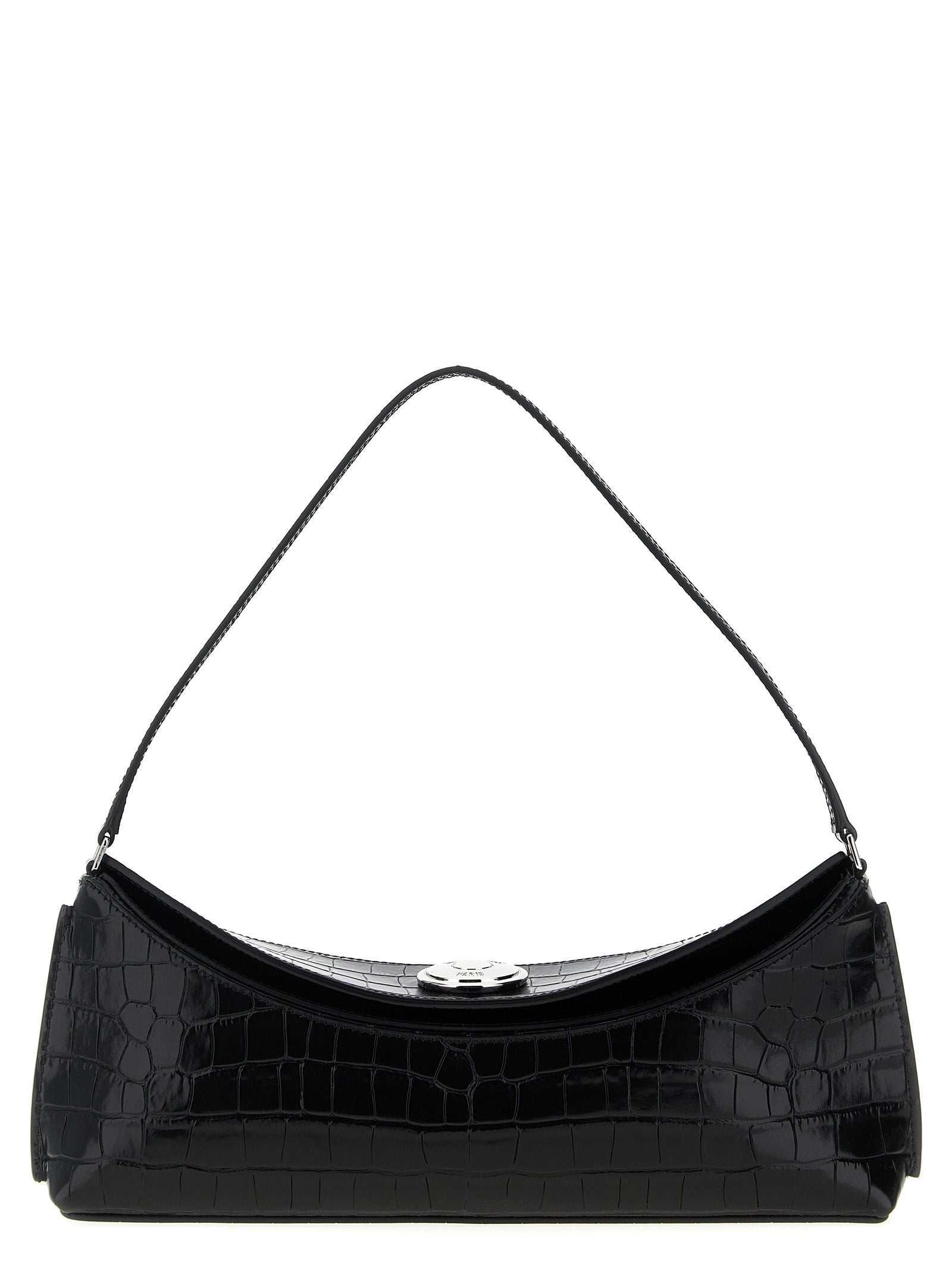Jacquemus Black Calfskin Shoulder Bag - Timeless Luxury Elegance