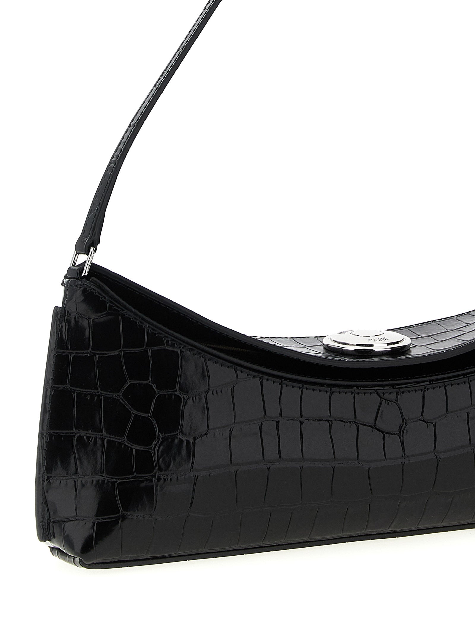 Jacquemus Black Calfskin Shoulder Bag - Luxury Redefined