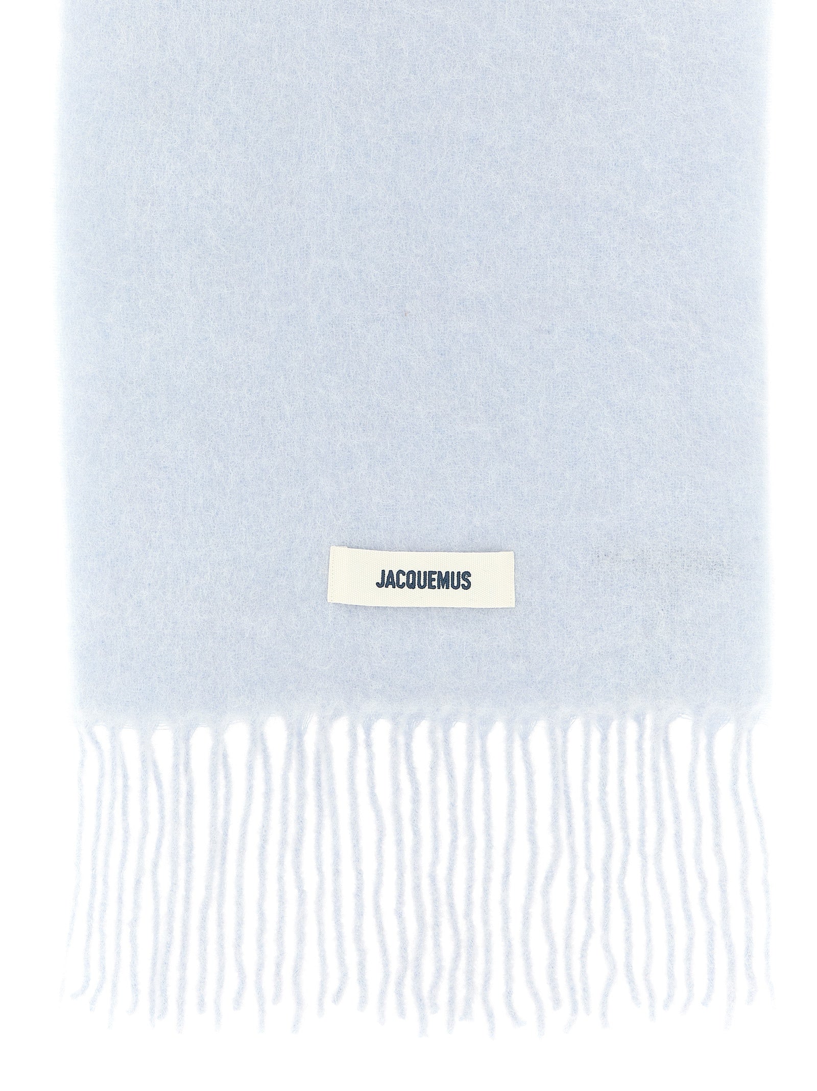 Jacquemus Blue Alpaca Leather Scarf - Timeless Luxury Accessory
