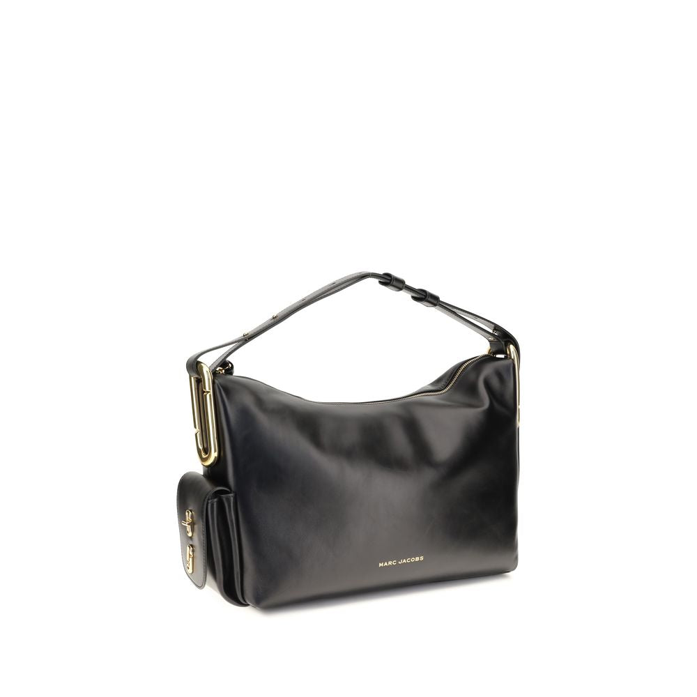 Marc Jacobs Black Calf Leather Bos Taurus Shoulder Bag - Luxury Redefined