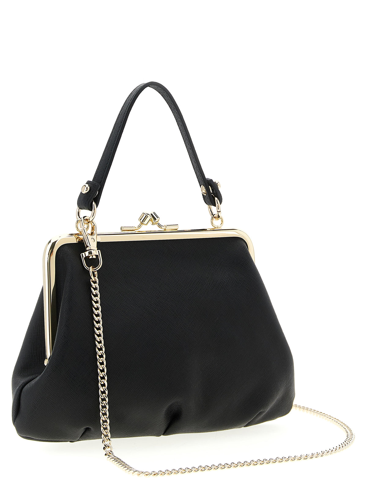 Vivienne Westwood Black Cowhide Handbag - Timeless Luxury Statement
