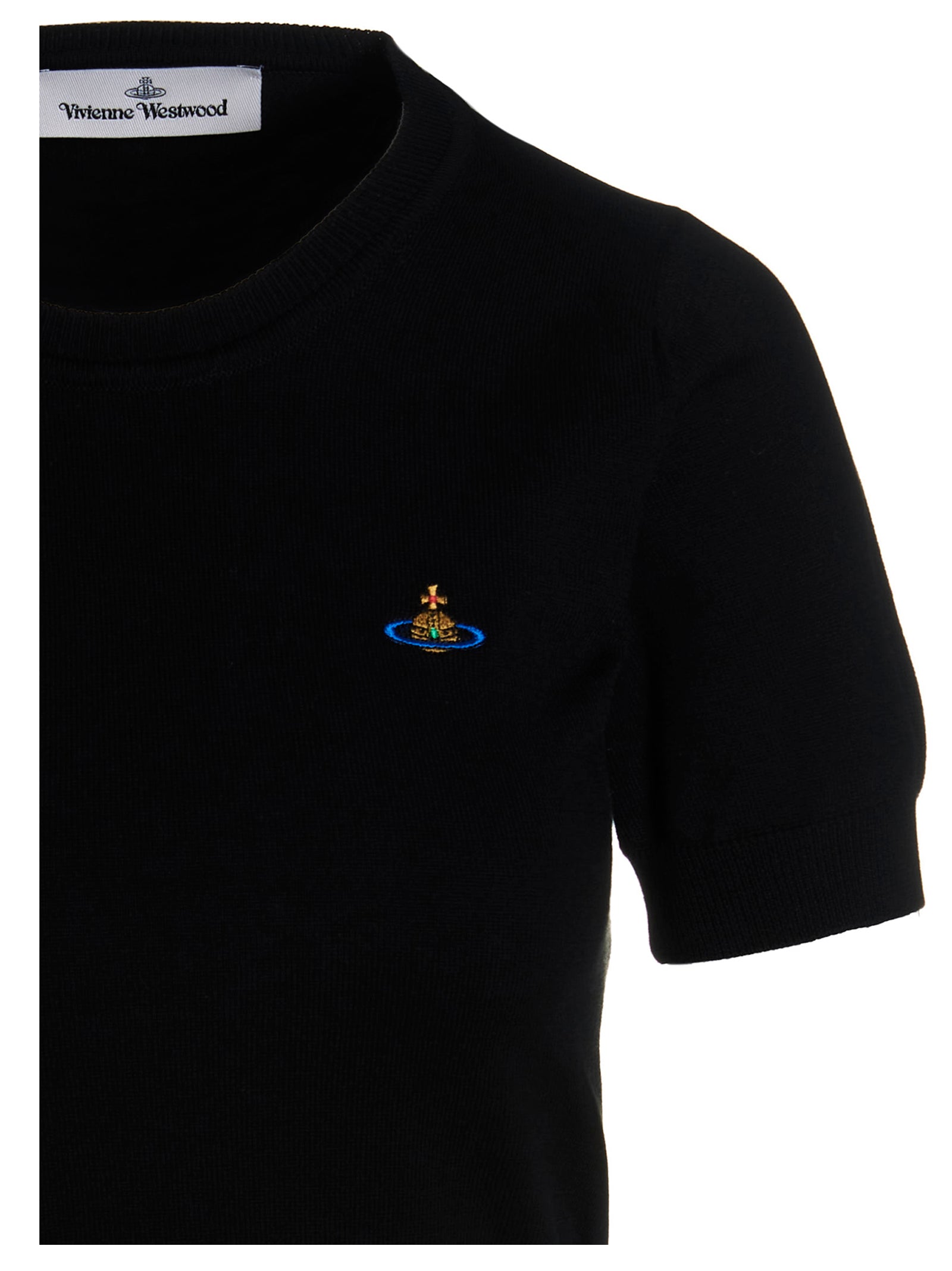 Vivienne Westwood Black Cotton T-Shirt