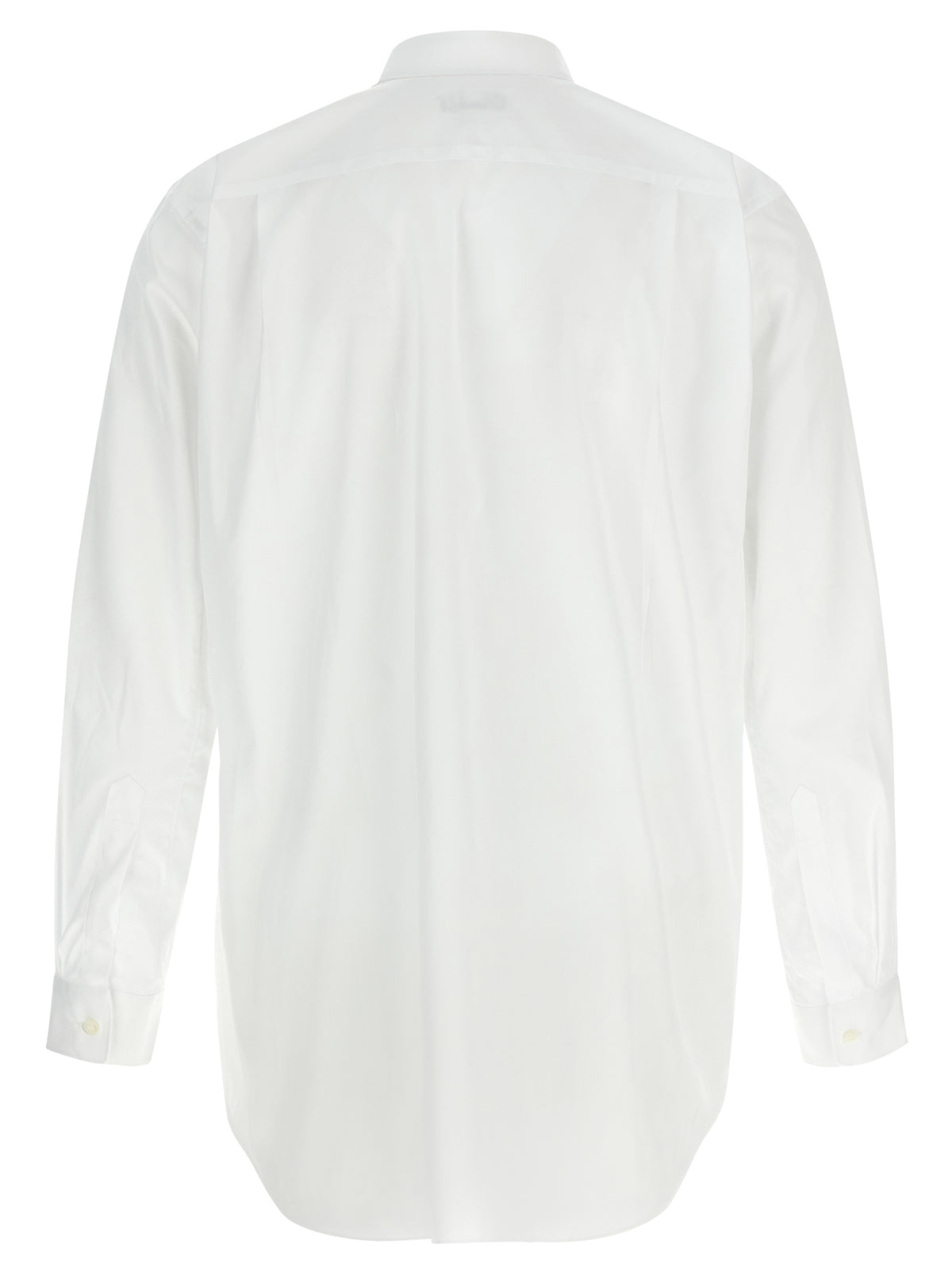 Comme Des Garçons Play White Cotton Blouse - Timeless Elegance