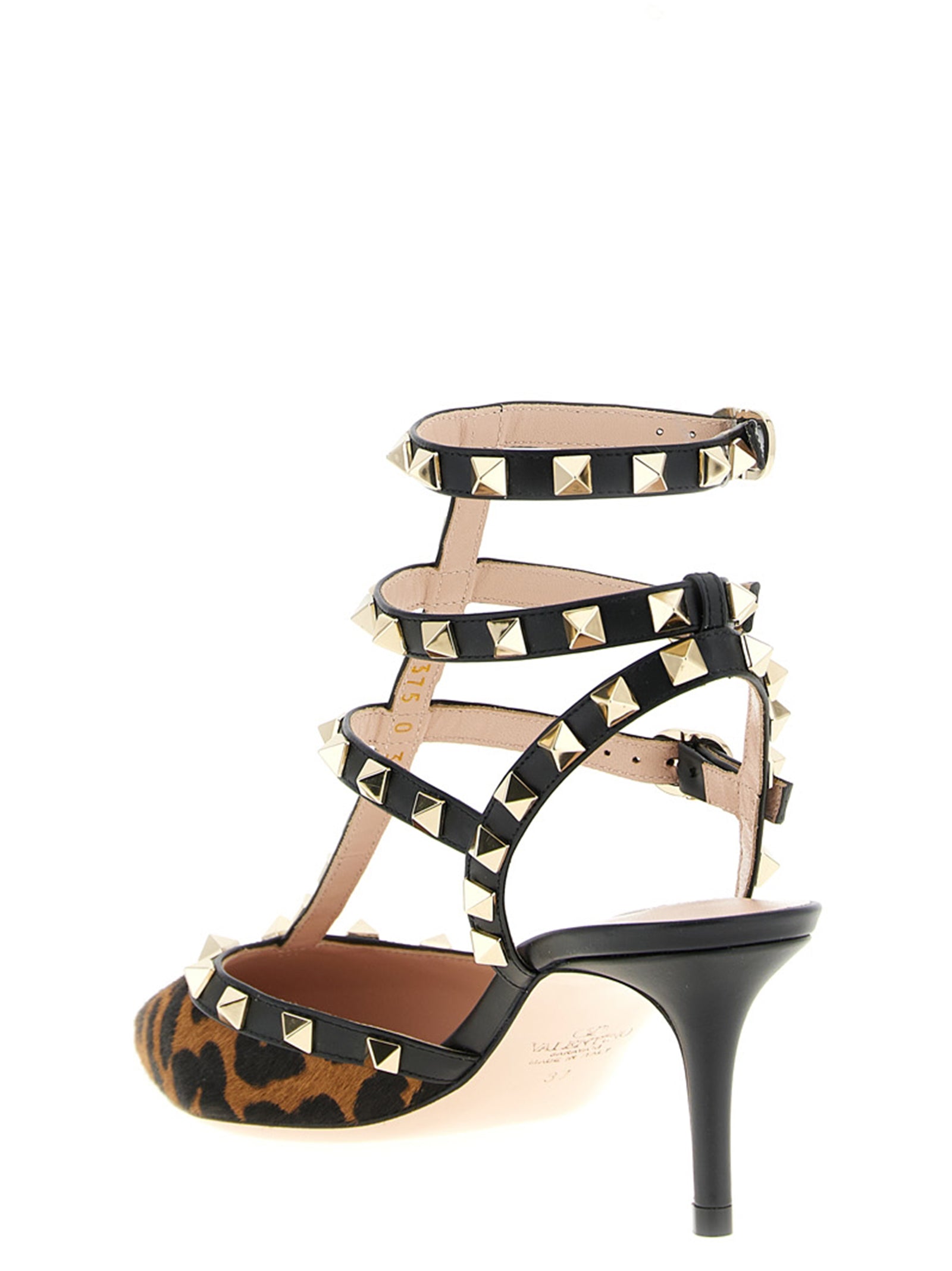 Valentino Garavani Mid Heel Pumps - Multicolor Calfskin Elegance
