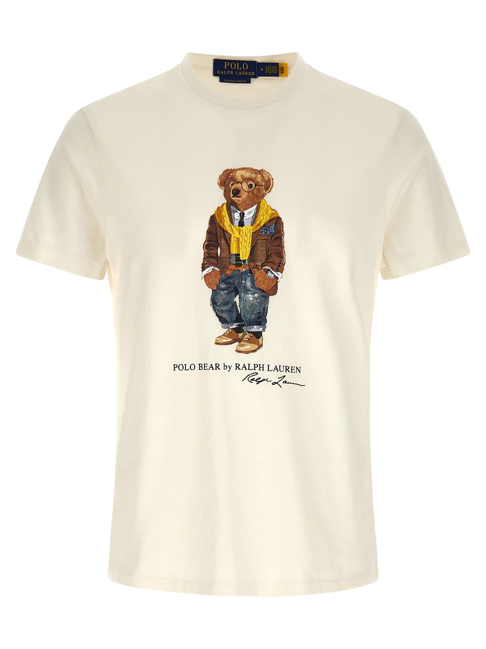 Polo Ralph Lauren White Cotton T-Shirt