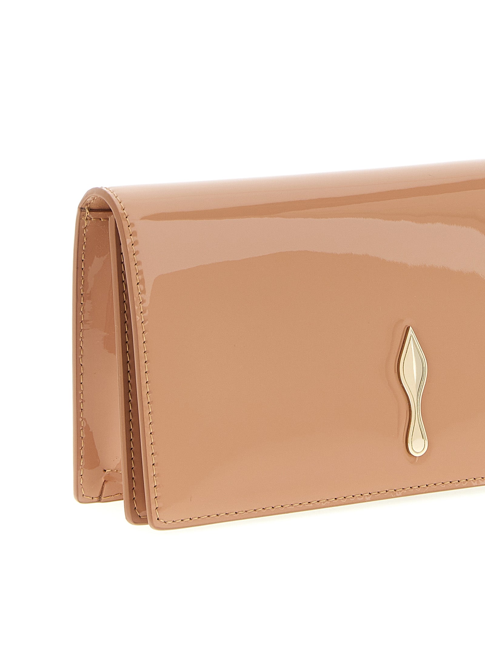 Christian Louboutin Multicolor Calfskin Clutch Bag - Timeless Elegance