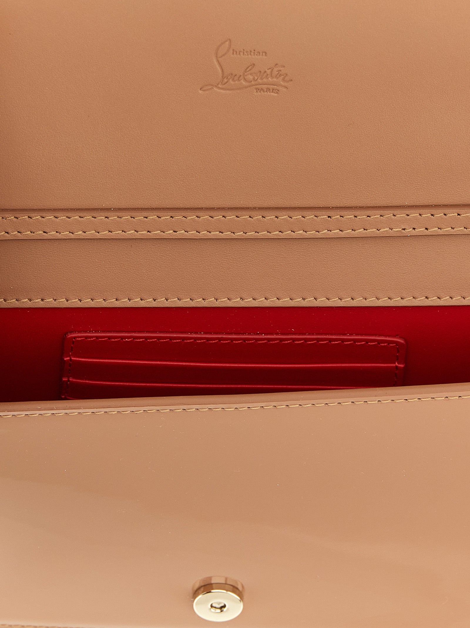 Christian Louboutin Multicolor Calfskin Clutch Bag - Timeless Luxury