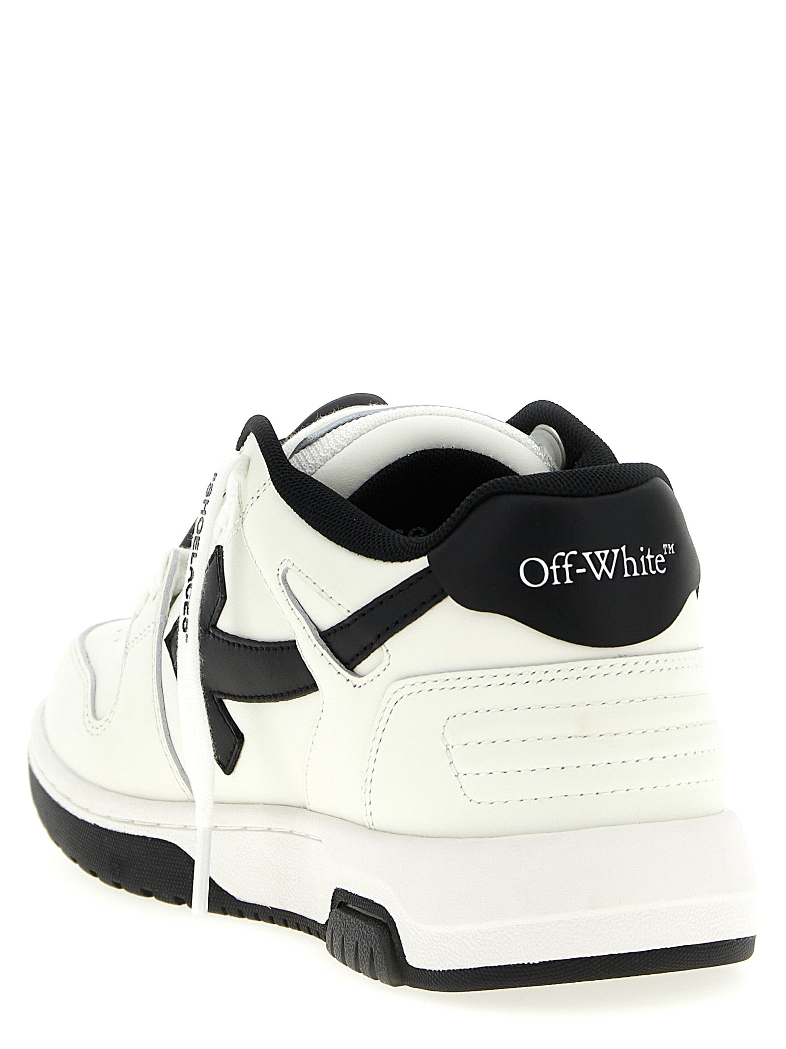 Off-White Bicolor Calfskin Low Top Sneakers - Luxury Footwear
