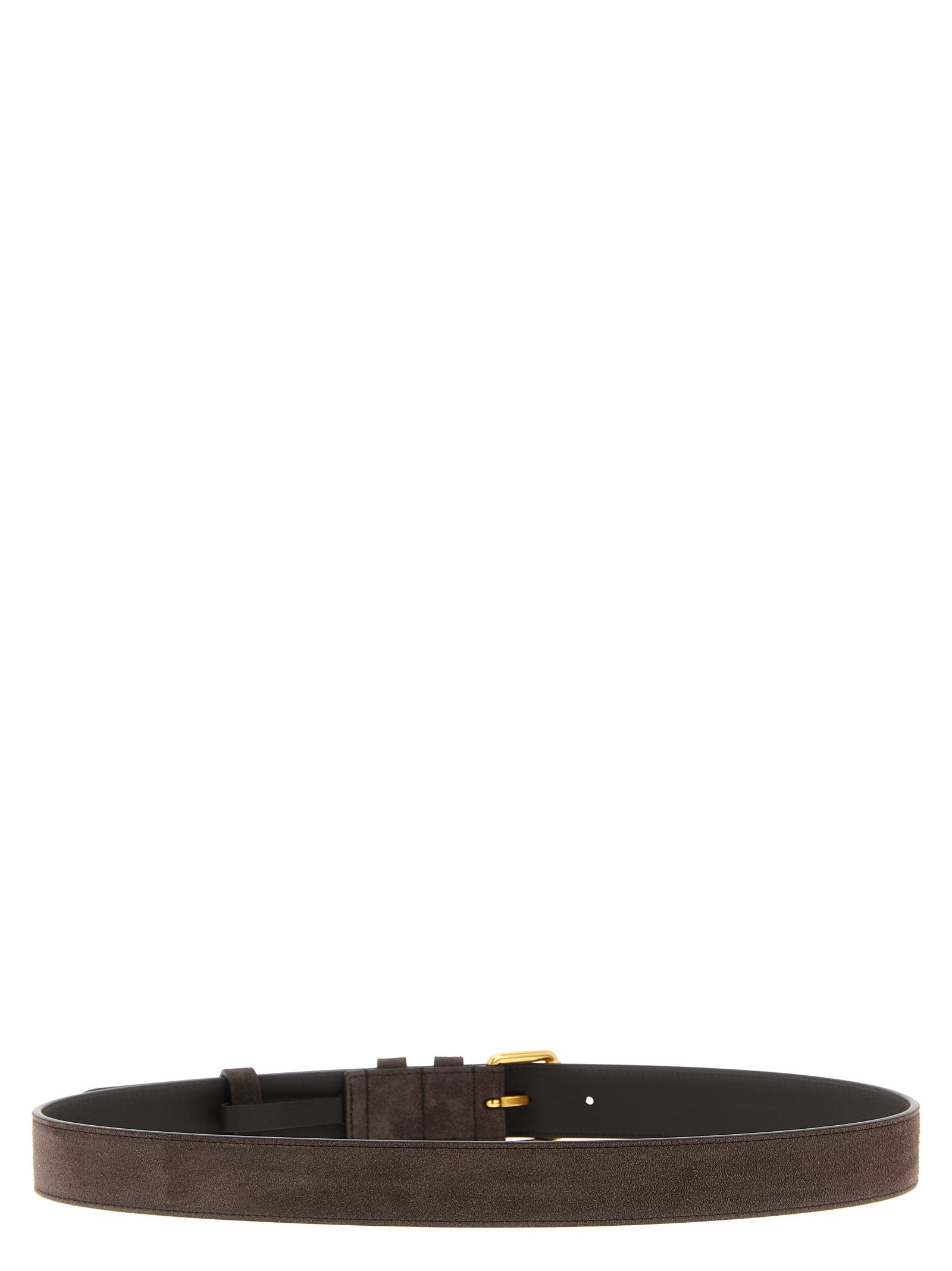 Elevate your style with the Valentino Garavani Brown Cowhide Belt, crafted from luxurious cow leather in Italy, embodying timeless elegance and sophisticated allure.