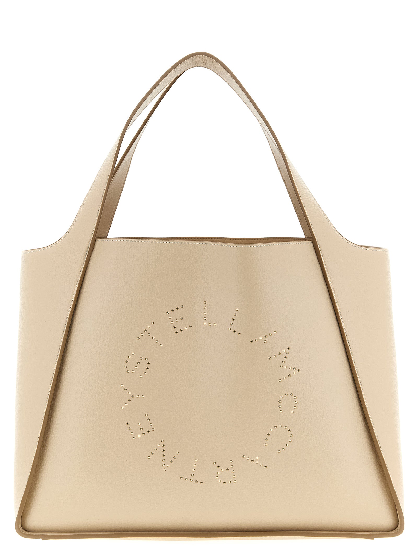 Elevate your style with the Stella McCartney Beige Polyamide Tote Bag, a luxurious blend of exquisite craftsmanship and timeless design, perfect for every sophisticated occasion.