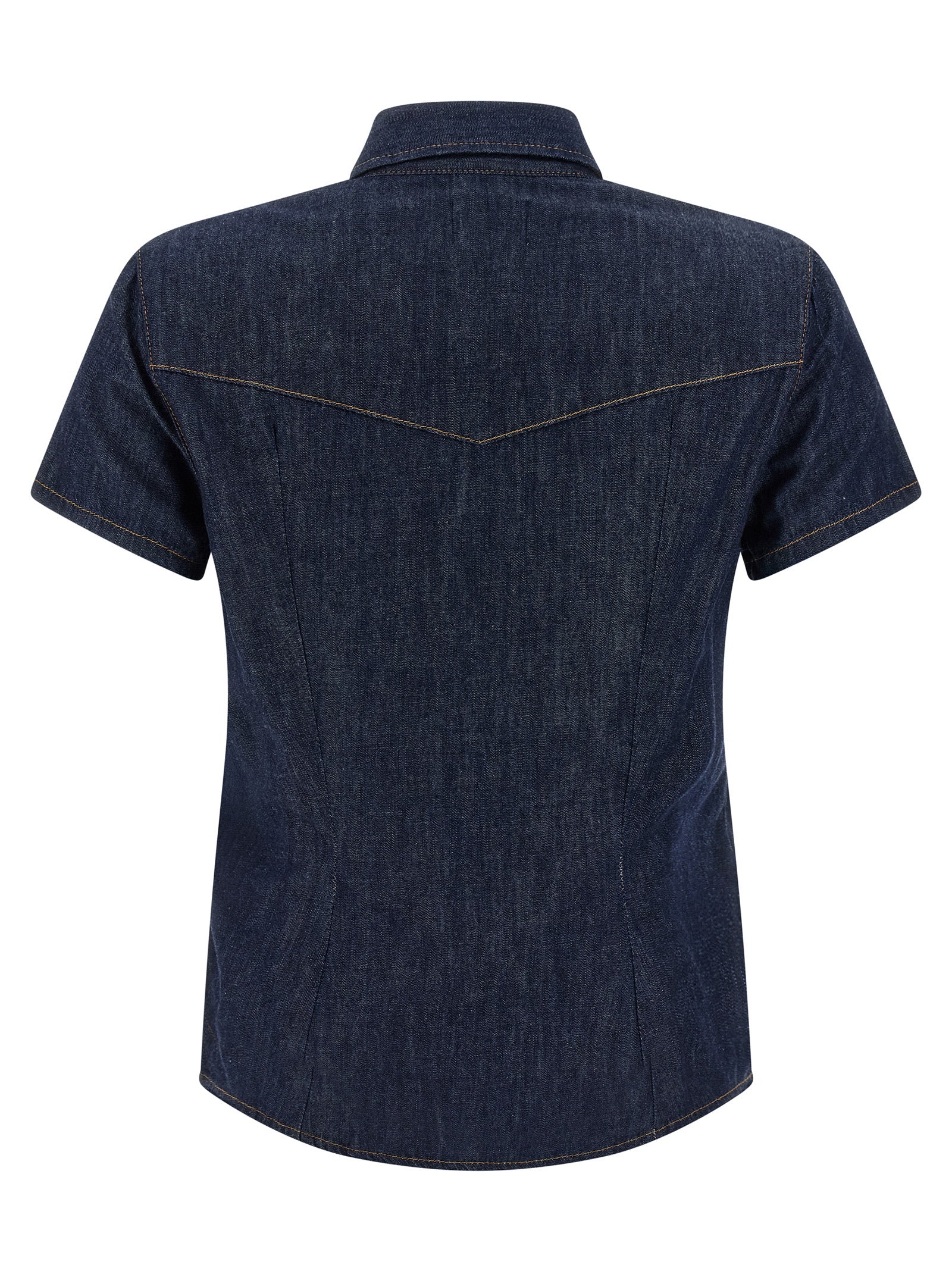 Indulge in the KHAITE Blue Cotton Blouse, where exquisite craftsmanship meets timeless elegance, perfect for elevating your wardrobe with effortless sophistication.