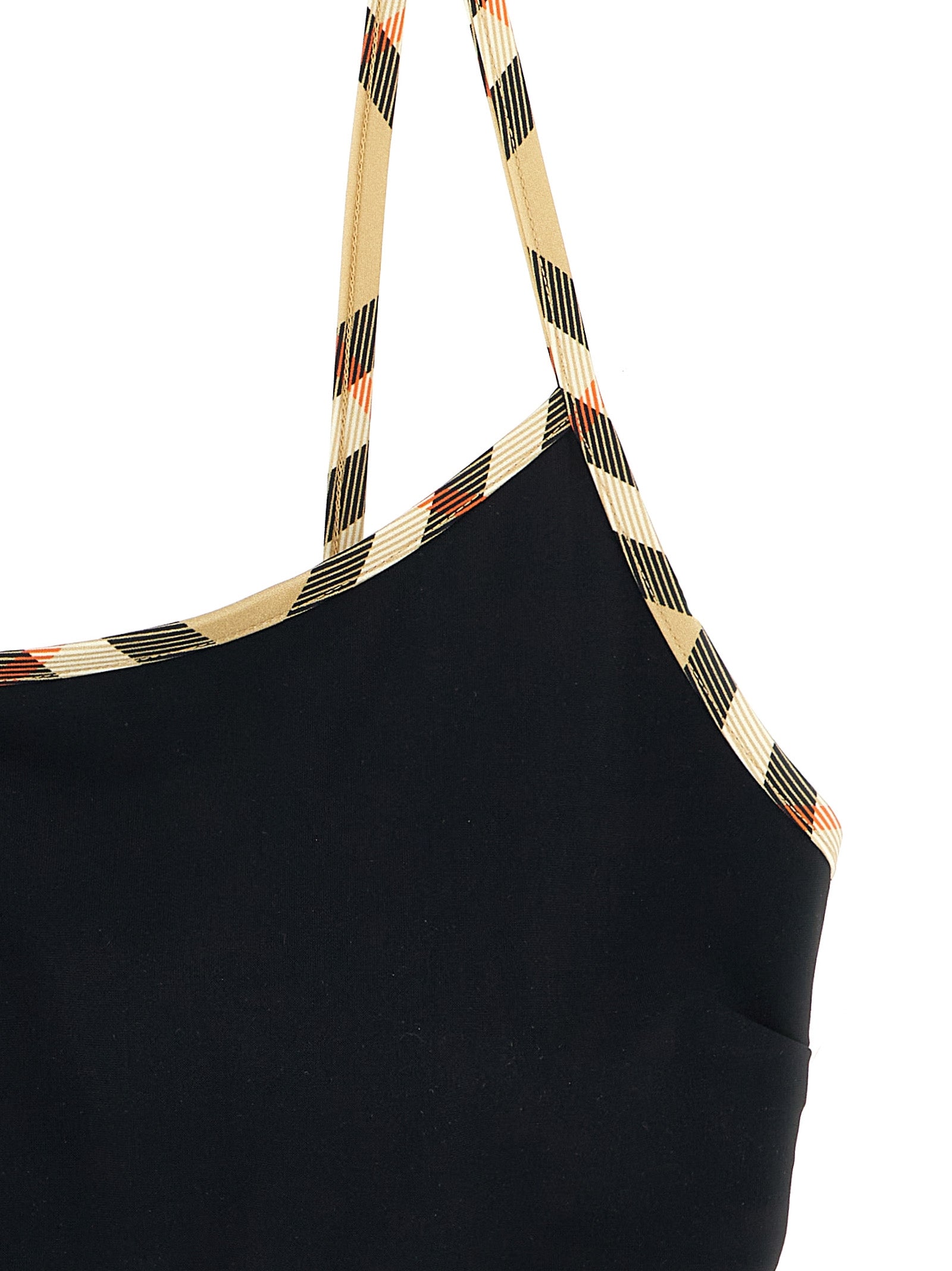 Elevate your beach elegance with the Burberry Black Polyamide Bikini from the Starla collection, crafted in Portugal for a luxurious fit and timeless style.