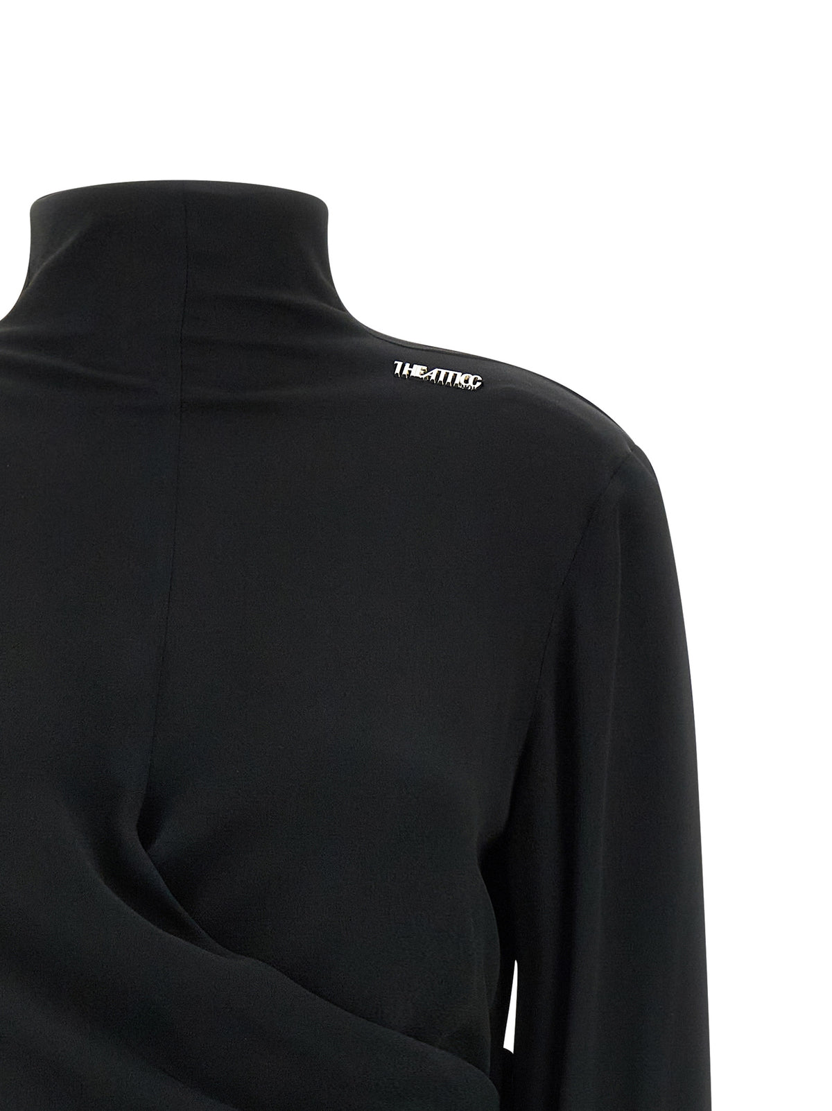 The Attico Black Acetate Tank Top - Timeless Luxury Fashion