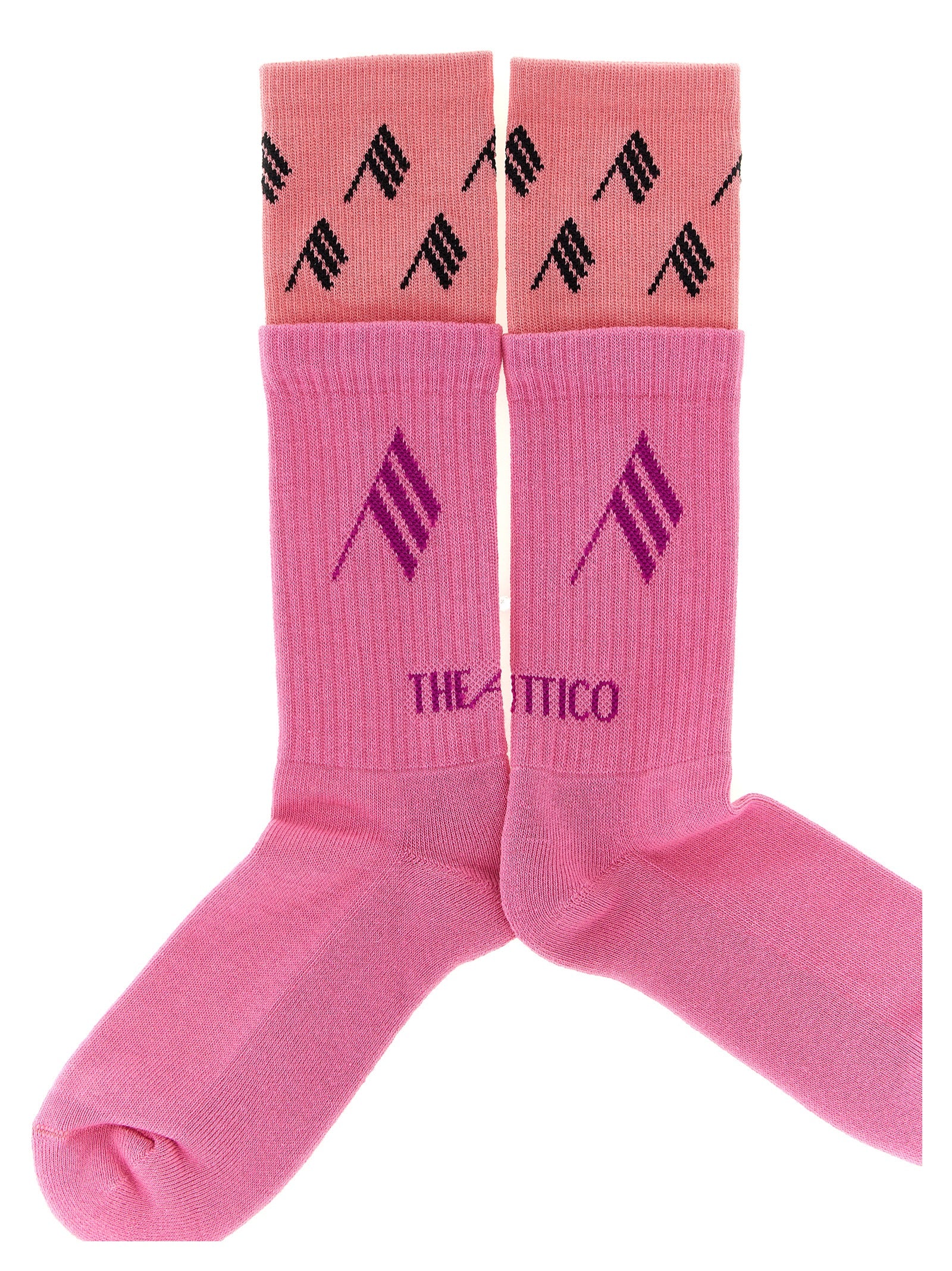 The Attico Multicolor Cotton Socks