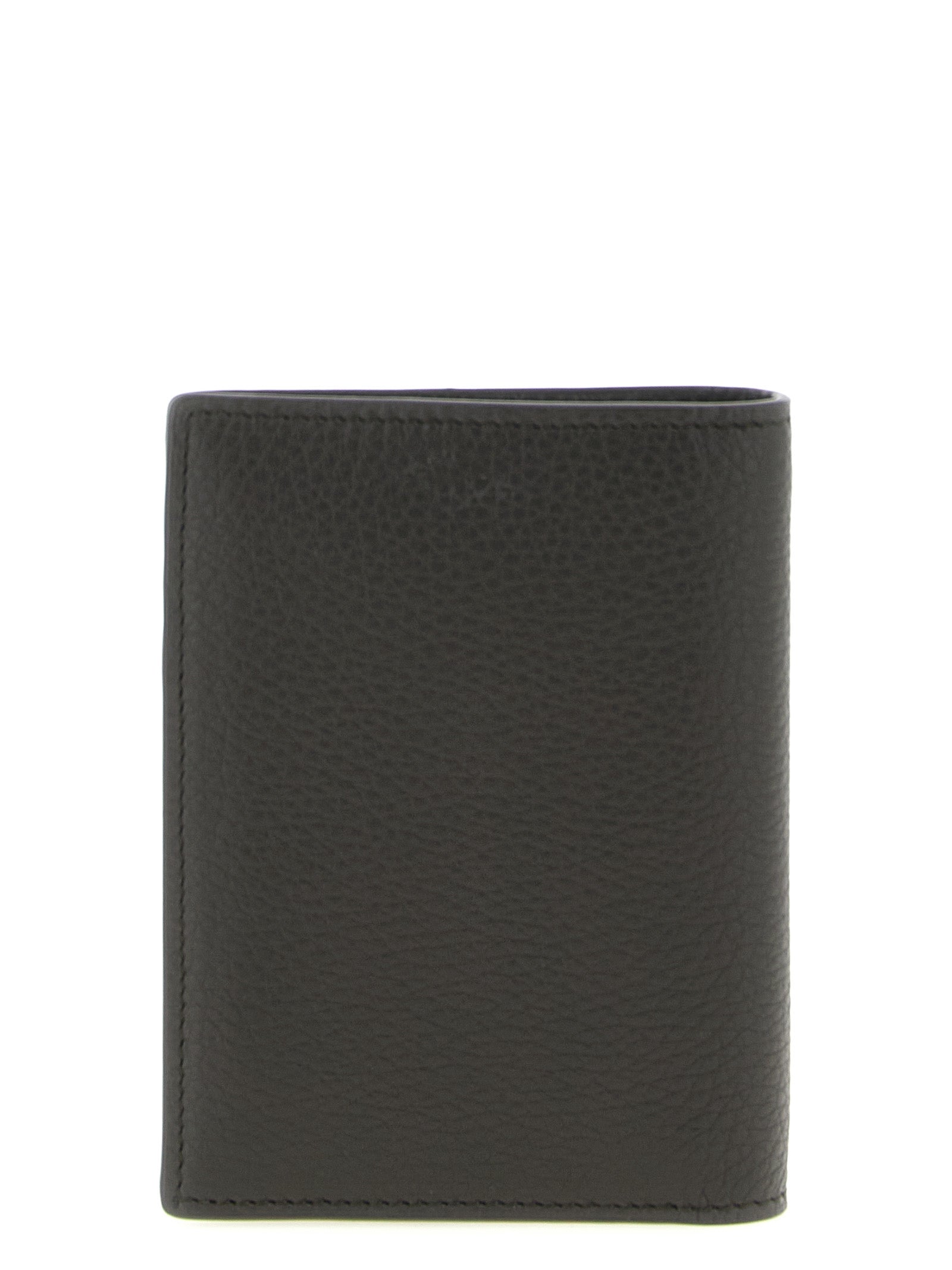 Saint Laurent Brown Calfskin Leather Wallet
