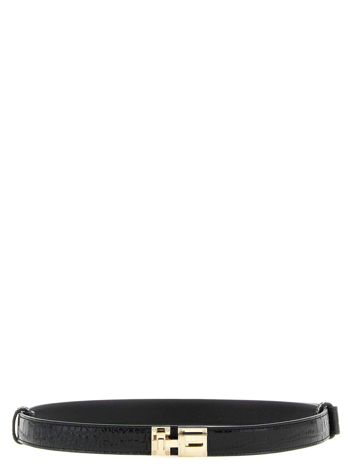 Tom Ford Black Calfskin Belt - Exquisite Luxury Accessory