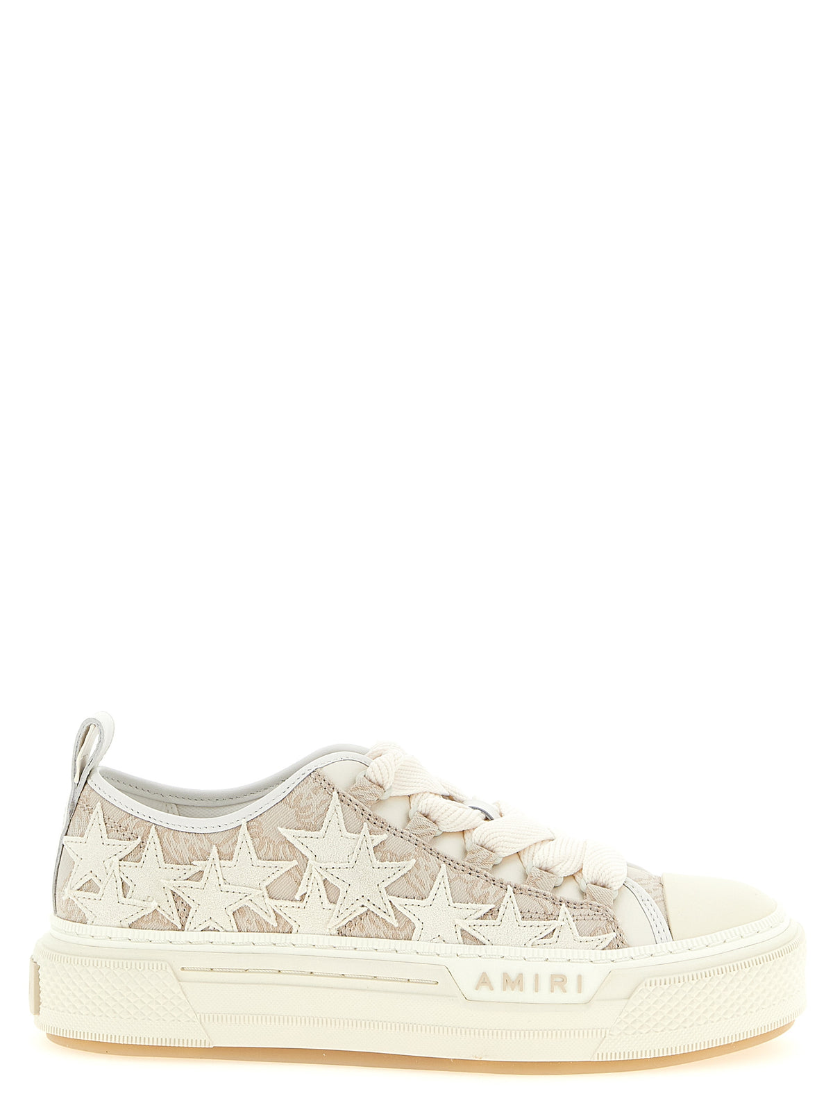 Amiri Beige Low Top Sneakers - Exquisite Luxury Craftsmanship