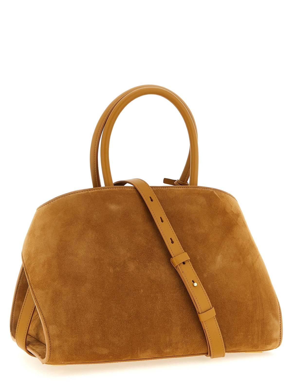 Ferragamo Beige Goatskin Handbag - Exquisite Luxury Statement Piece