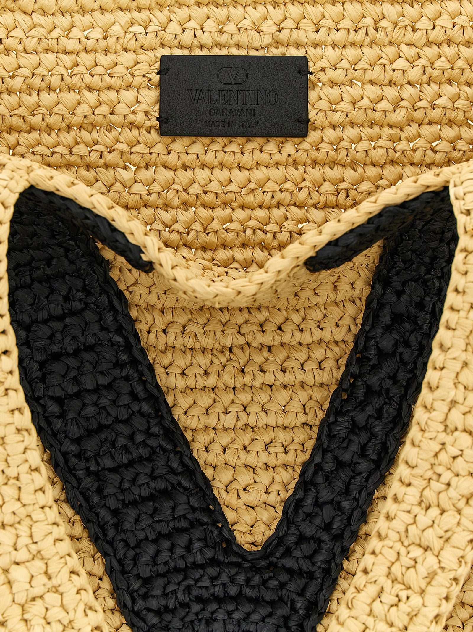 Valentino Garavani Black Viscose Tote Bag - Exquisite Luxury Accessory