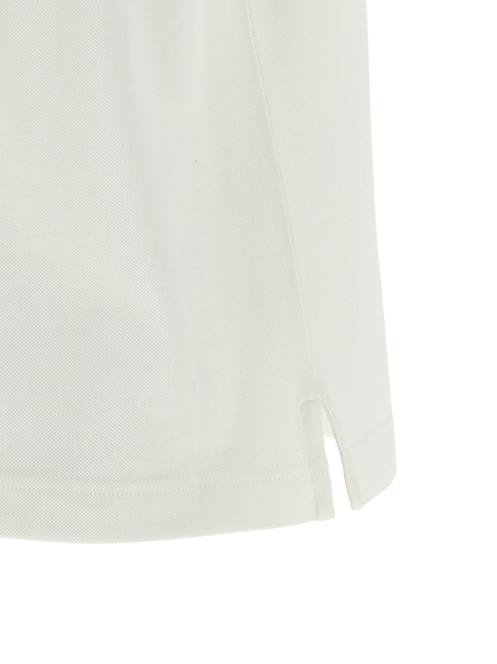 Burberry White Cotton Polo Shirt | Designer Luxury Elegance