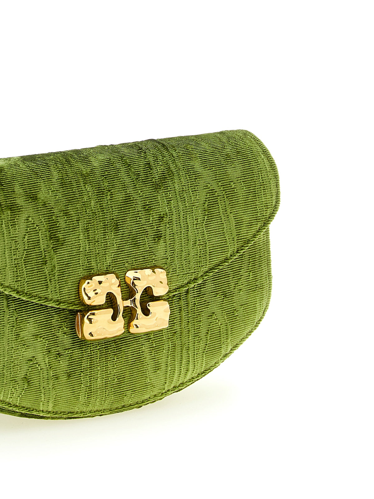 Ganni Bicolor Polyester Cardholder - Elevate Your Elegance