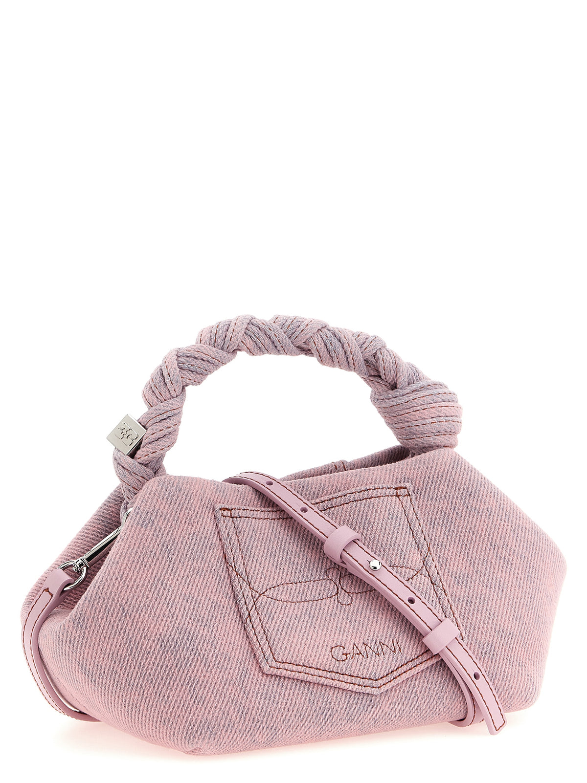 Ganni Small Bou Handbag - Exquisite Organic Cotton Luxury