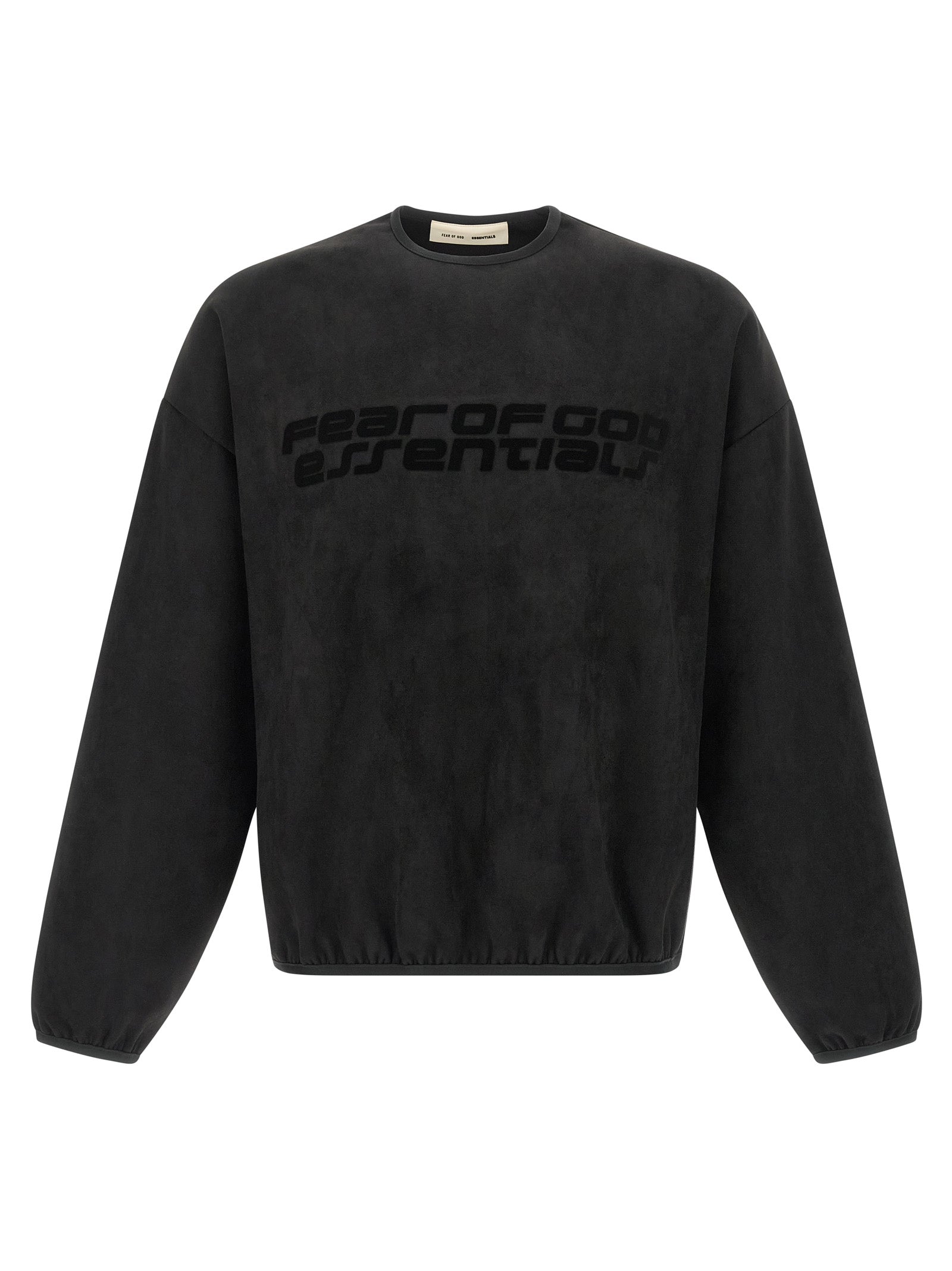 FEAR OF GOD ESSENTIAL Black Polyester Sweatshirt