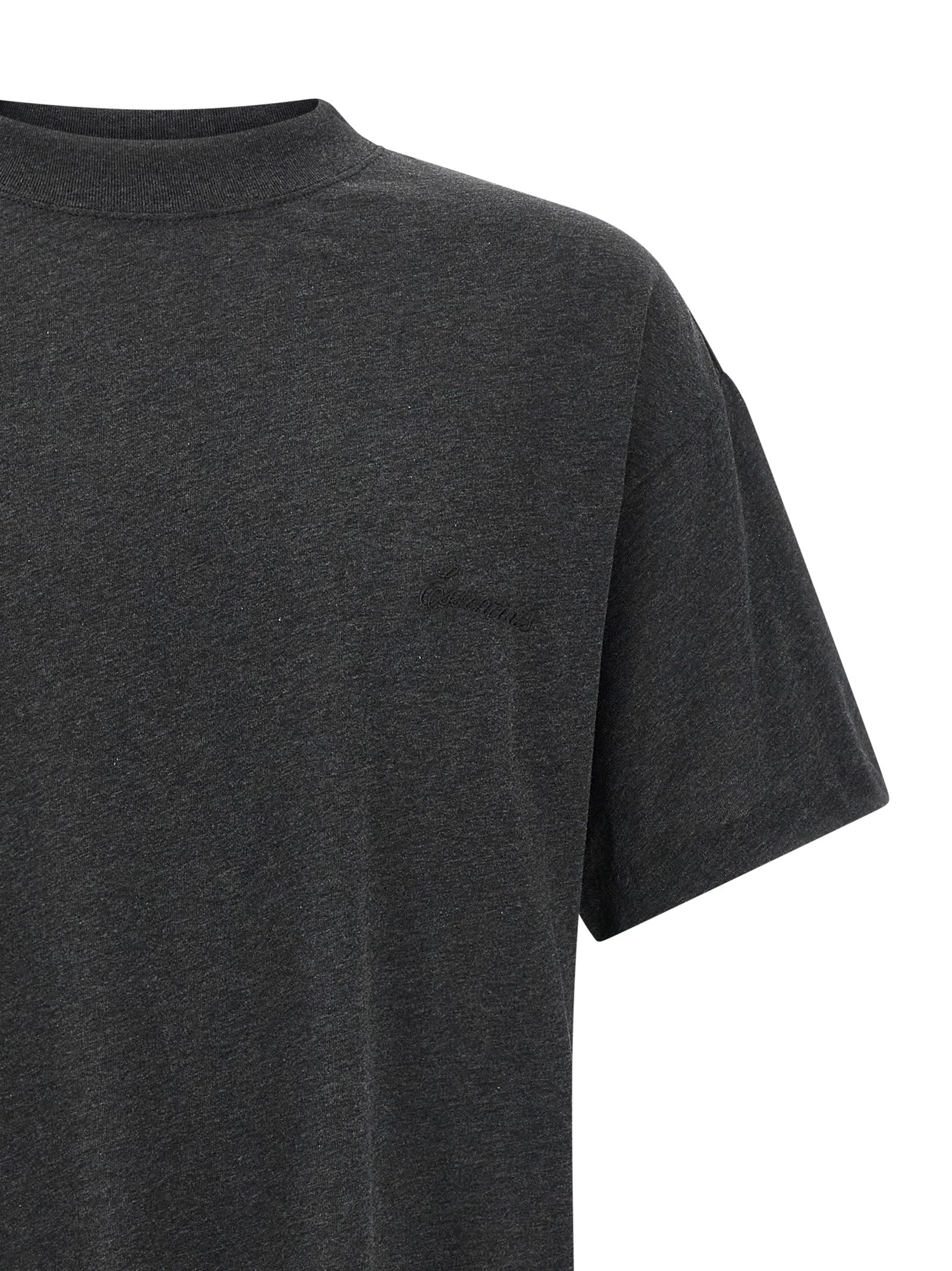 FEAR OF GOD ESSENTIAL Black Cotton T-Shirt