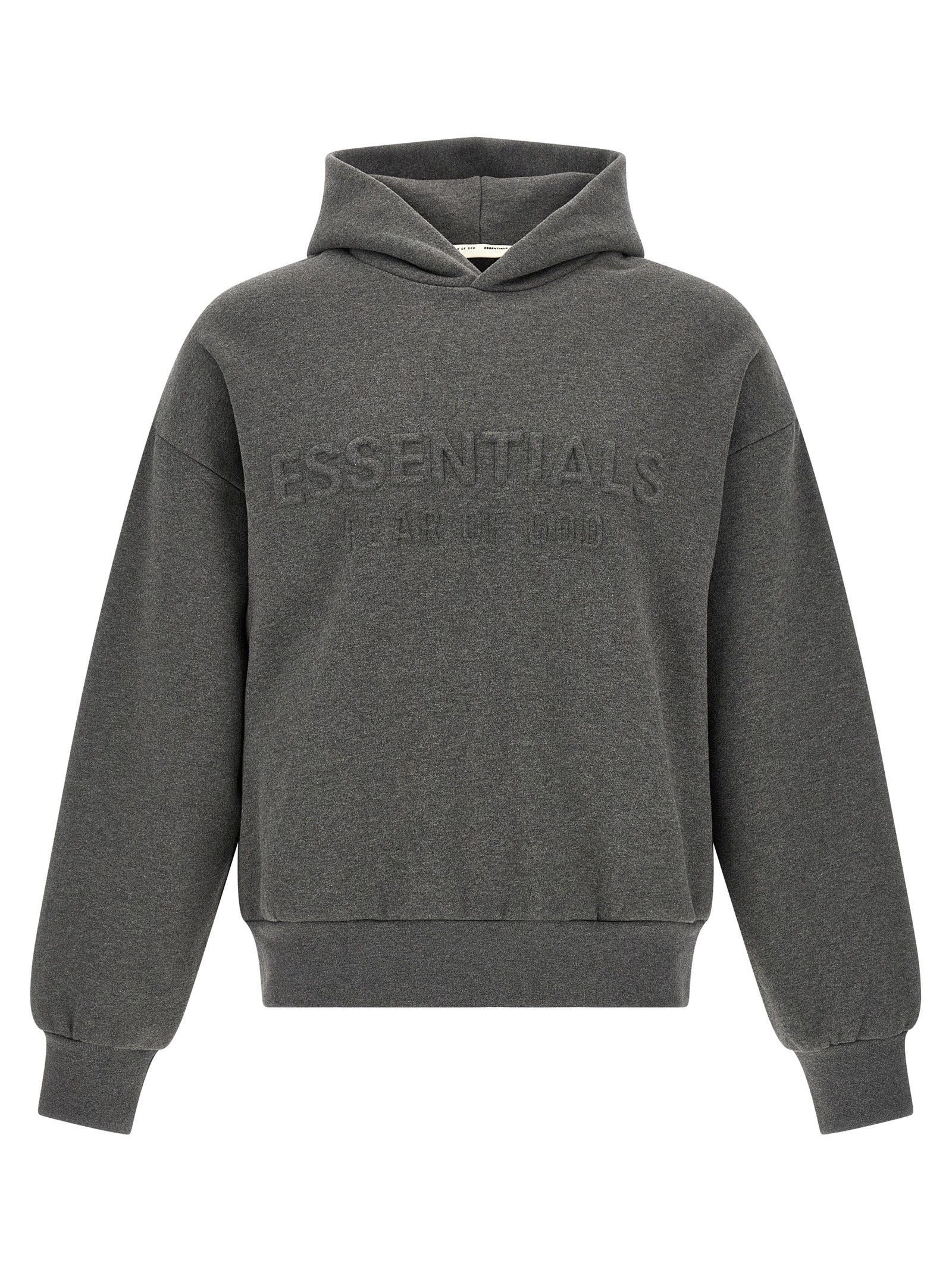FEAR OF GOD ESSENTIAL Gray Cotton Sweatshirt