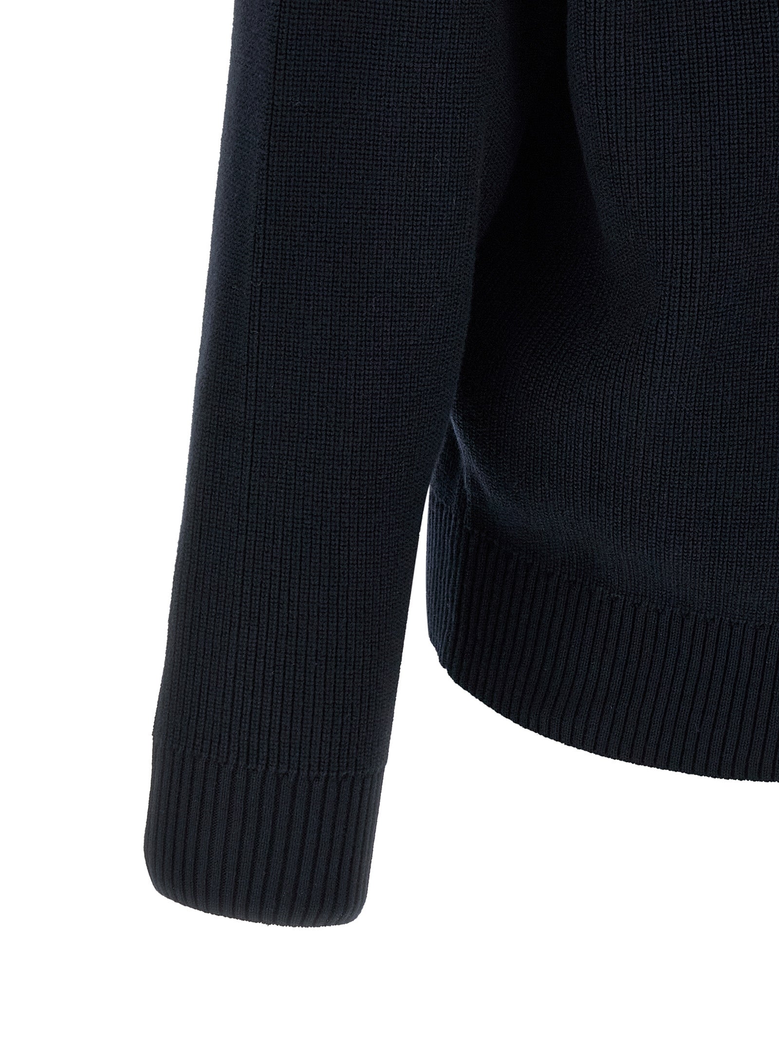 Stone Island Blue Cotton Cardigan - Luxury Fashion Statement