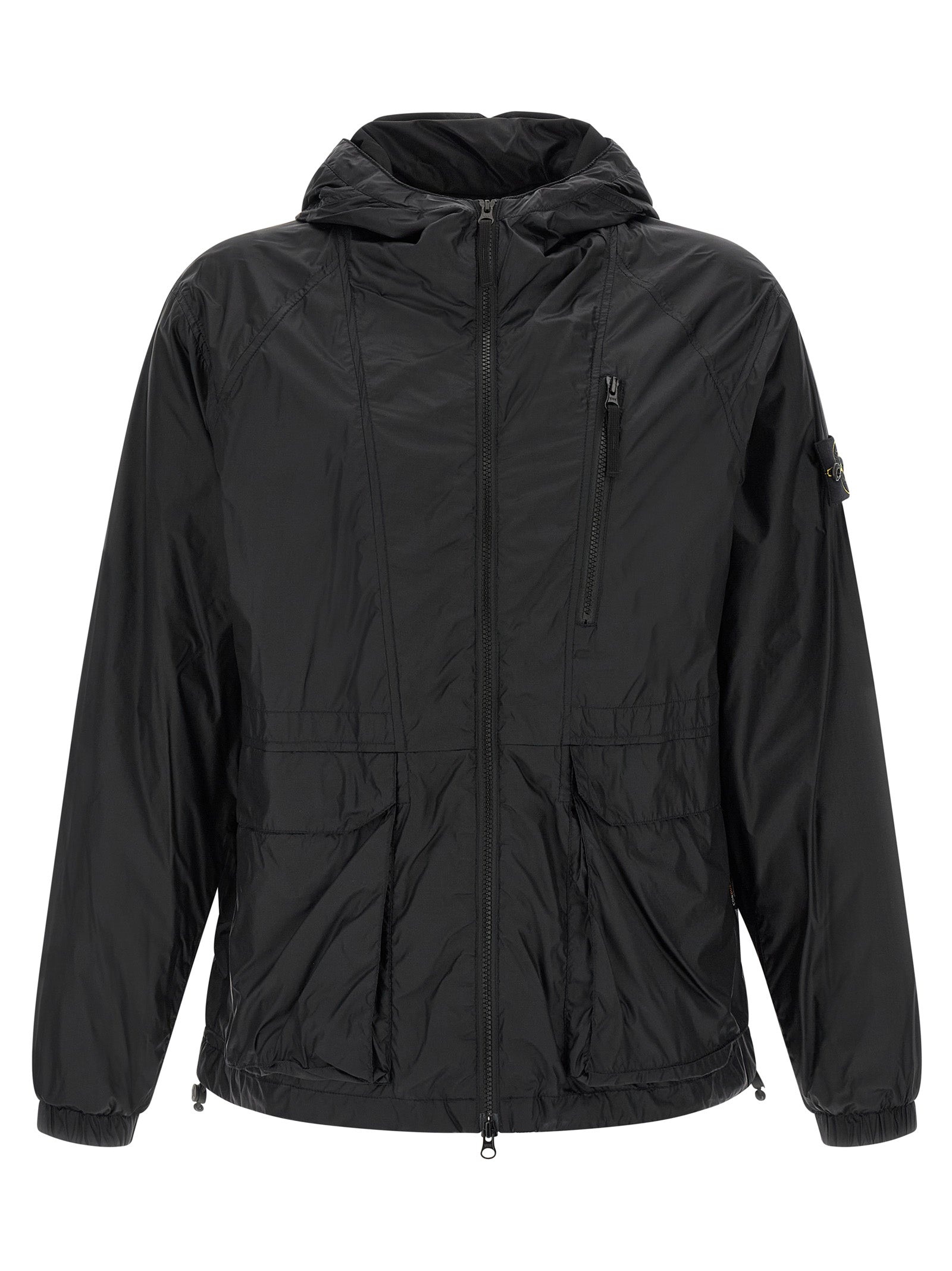 Stone Island Blue Polyamide Shell Jacket