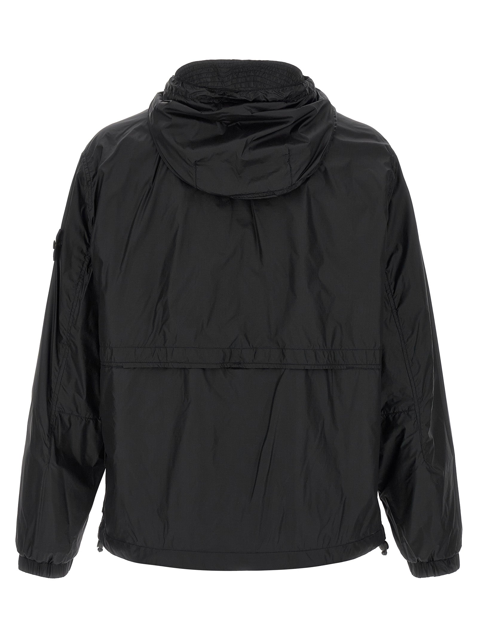Stone Island Blue Polyamide Shell Jacket