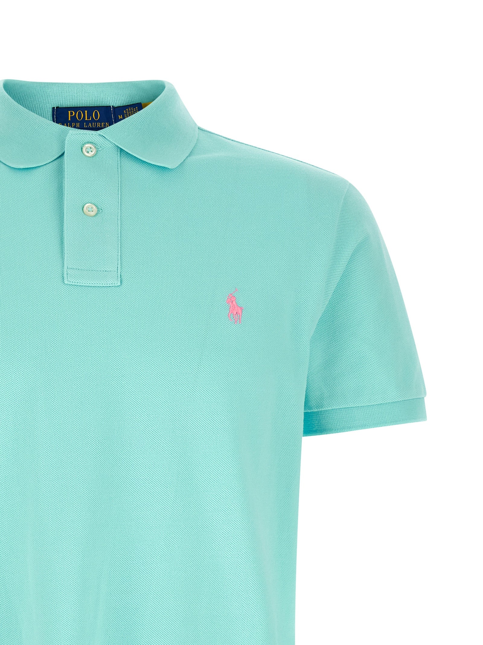 Polo Ralph Lauren Blue Cotton Polo Shirt