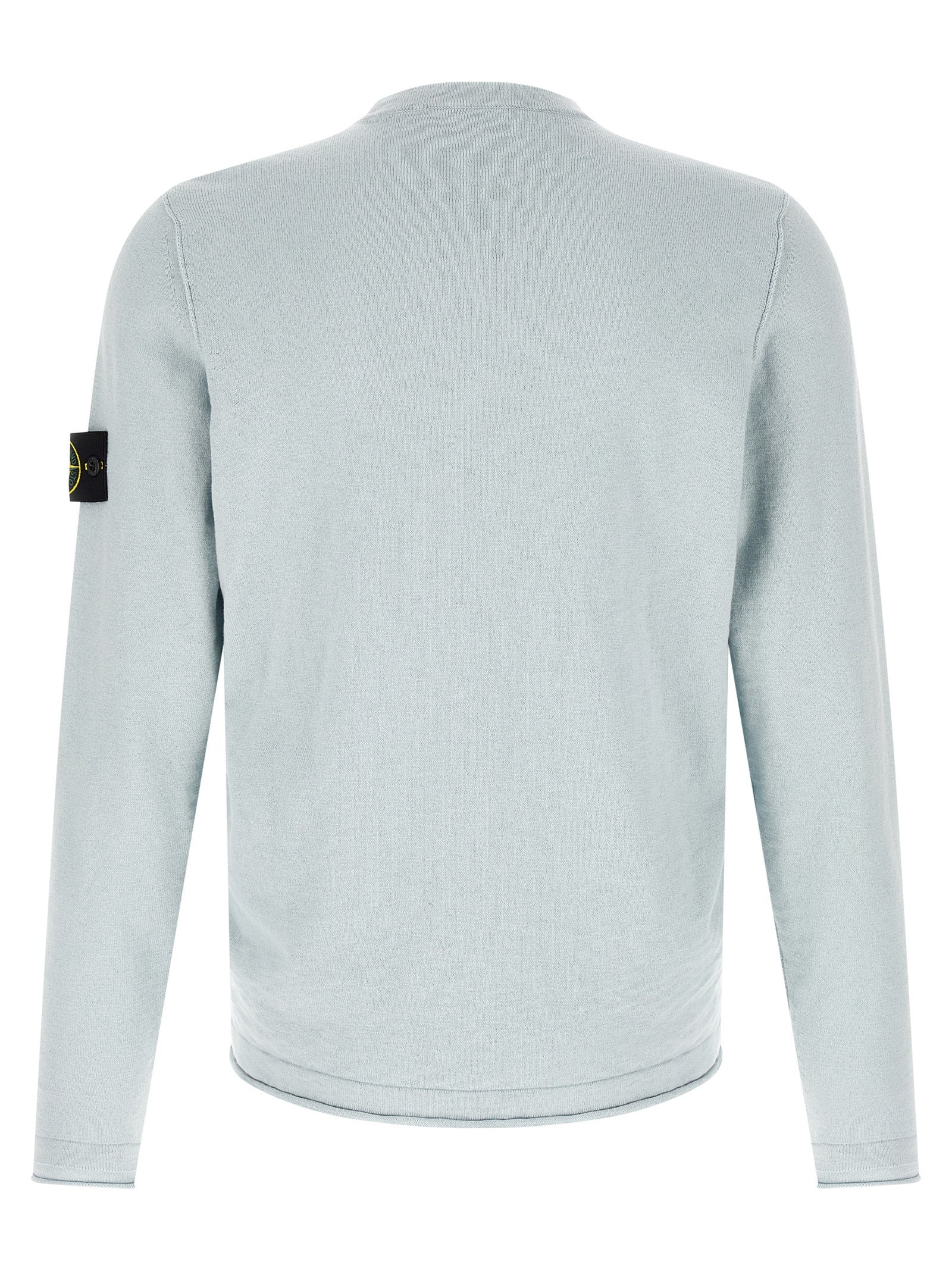 Stone Island Blue Cotton Cardigan