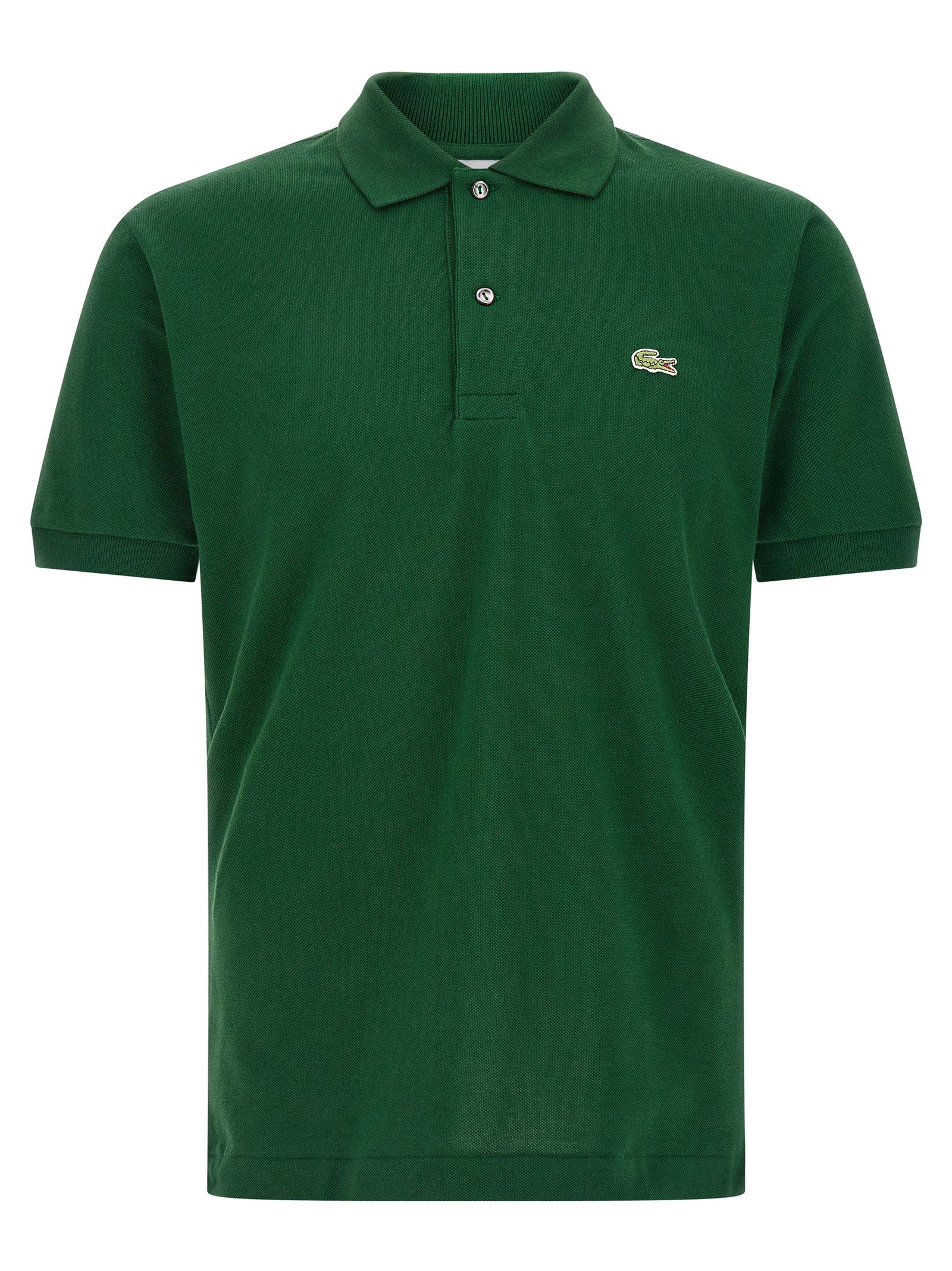 Elevate your wardrobe with the Lacoste Bicolor Cotton Polo Shirt, a timeless blend of luxury and sophistication crafted from premium cotton for effortless elegance.