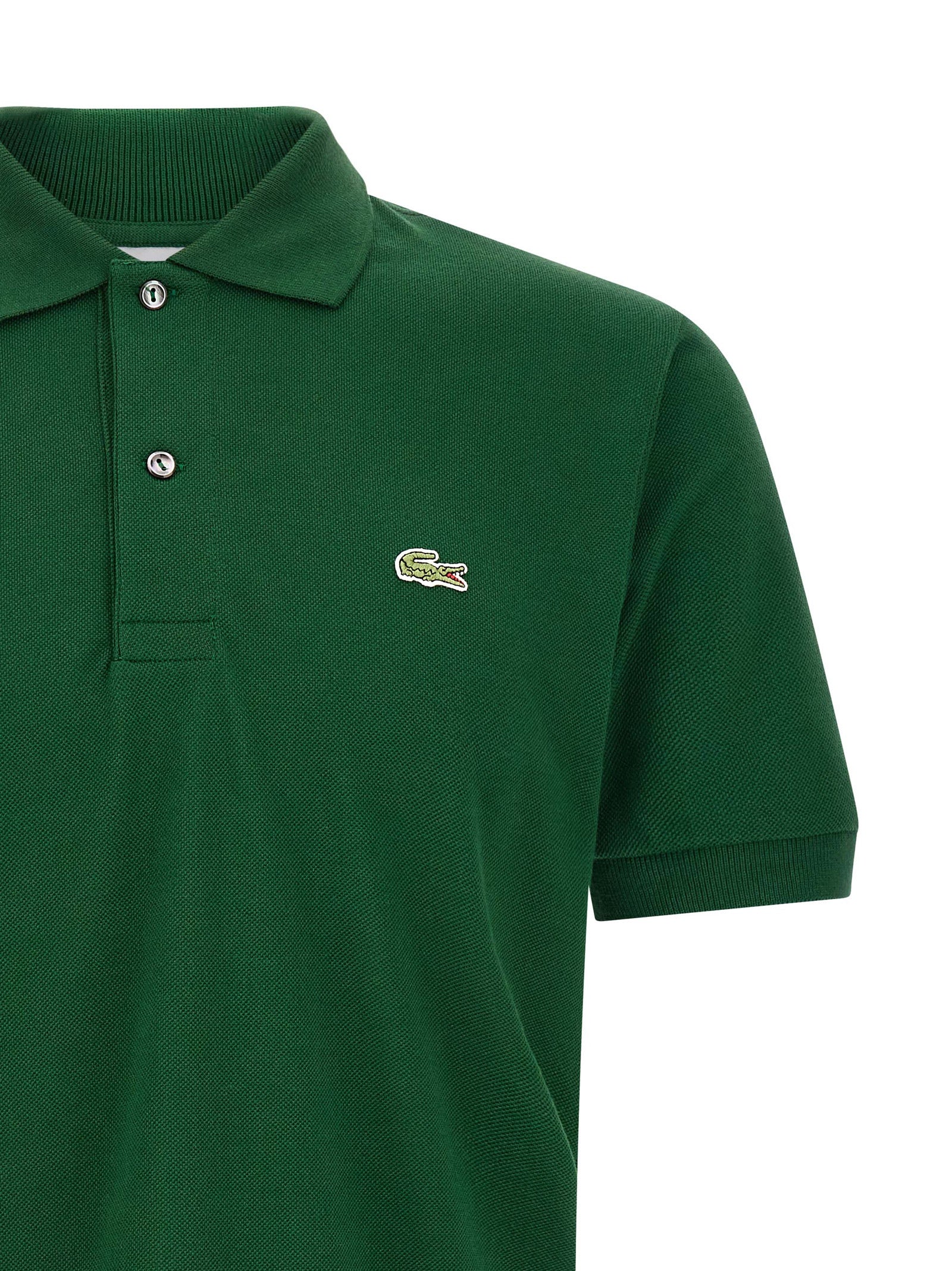 Discover the Lacoste Bicolor Cotton Polo Shirt, a blend of refined craftsmanship and timeless elegance, perfect for those who appreciate luxury and sophistication.