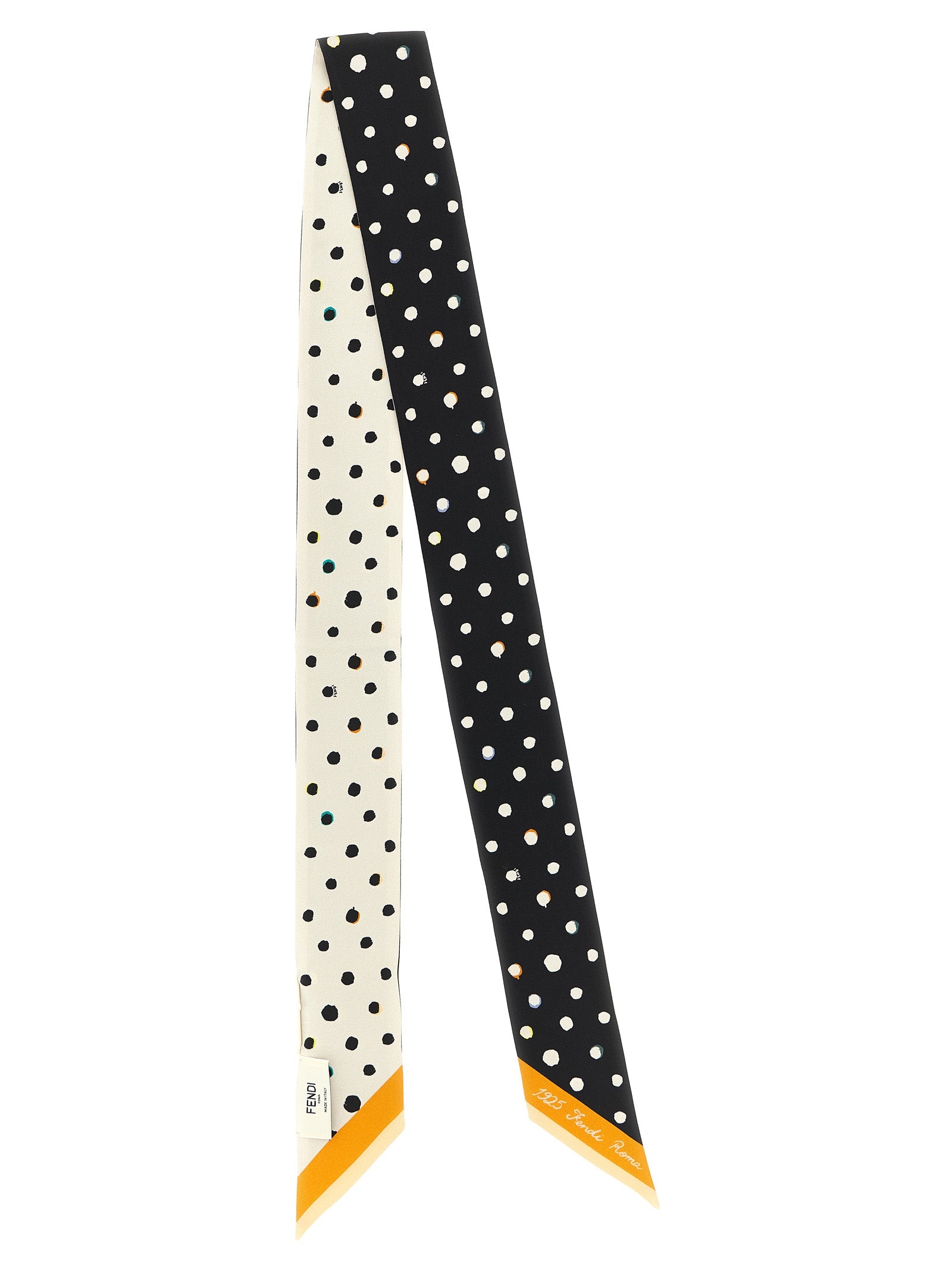 Fendi Bicolor Silk Tie - Exquisite Luxury Accessory for All