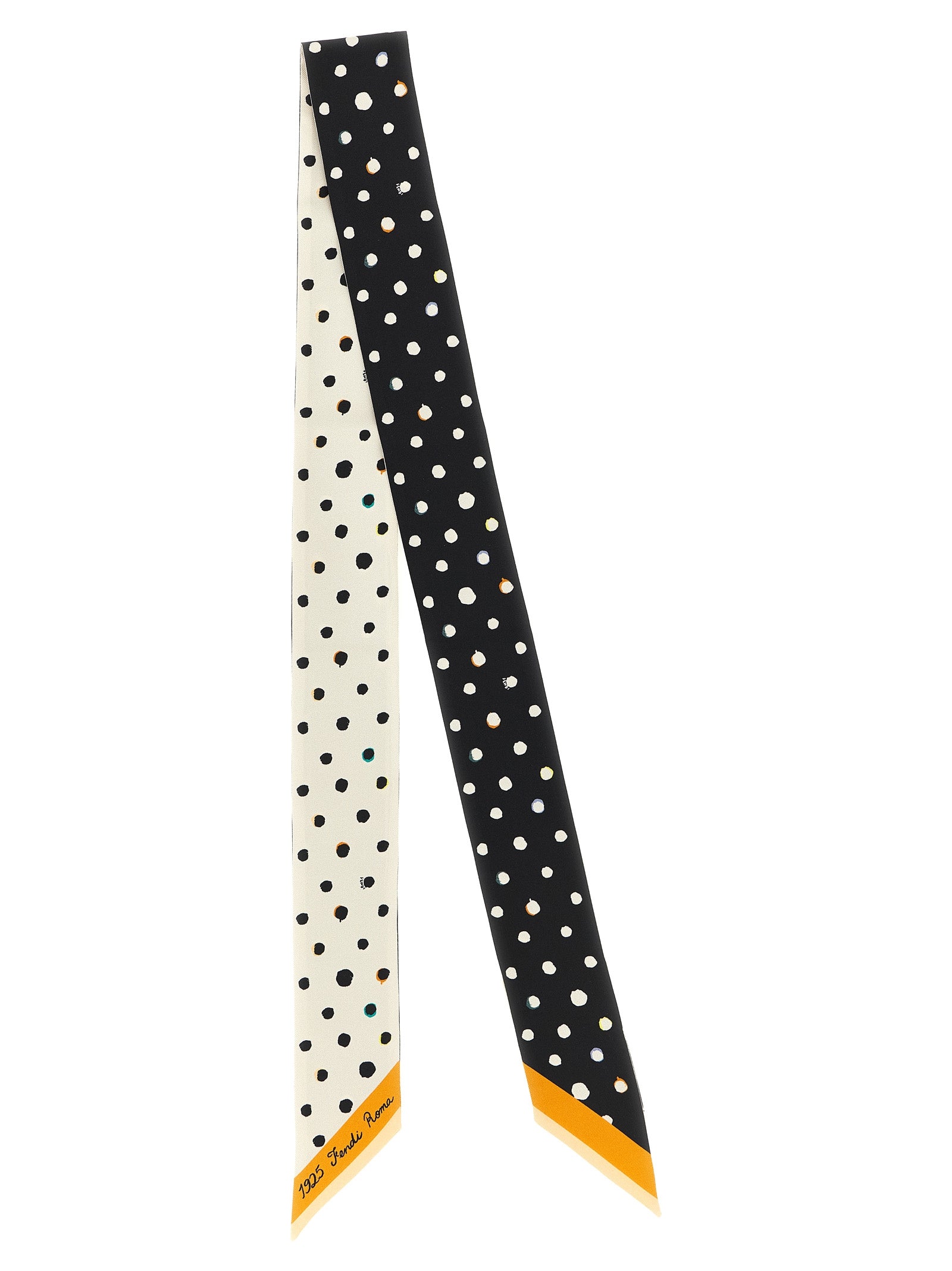 Fendi Bicolor Silk Tie - Elevate Your Luxury Accessory Game