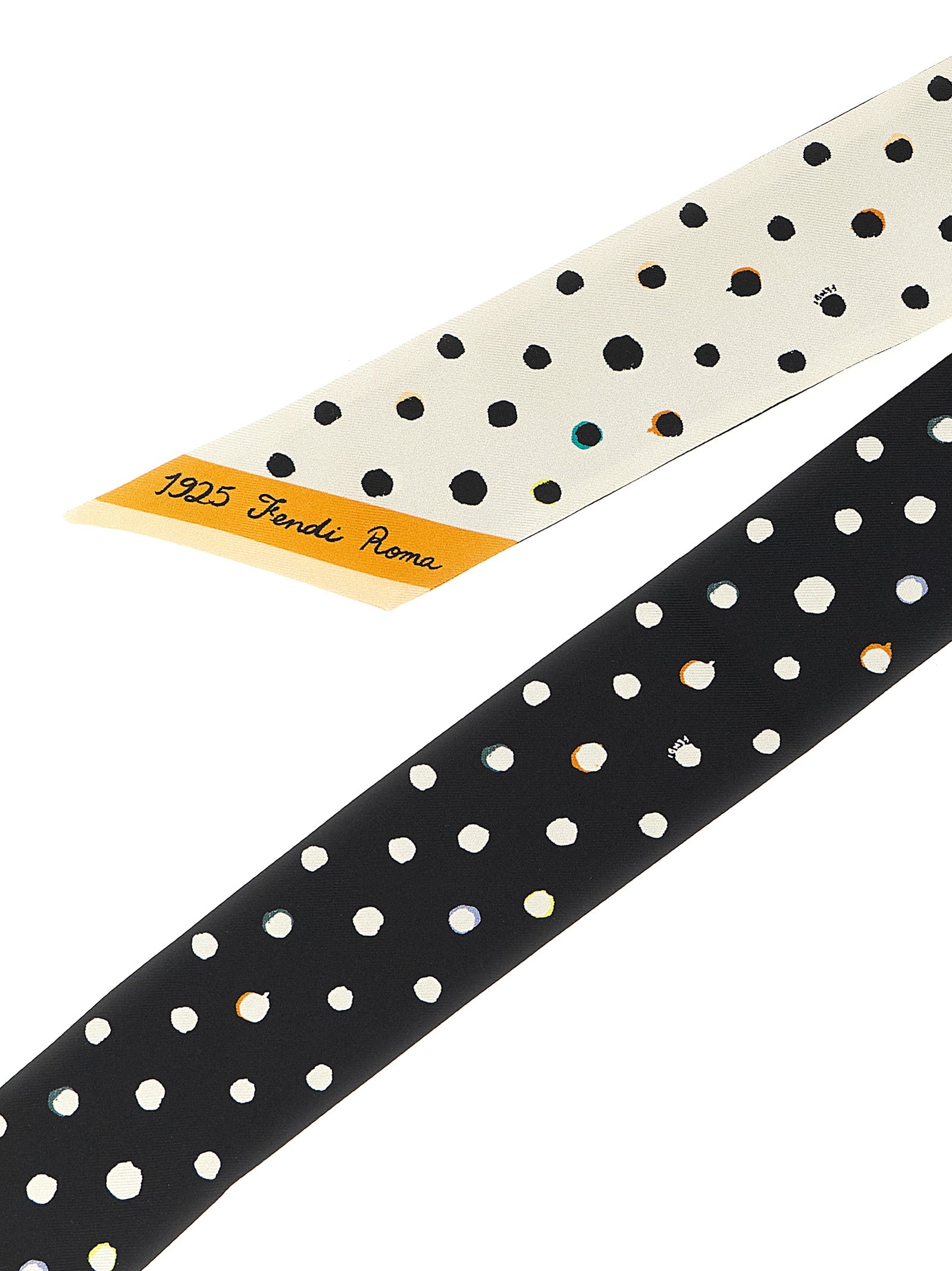 Fendi Bicolor Silk Tie - Exquisite Luxury Accessory for All