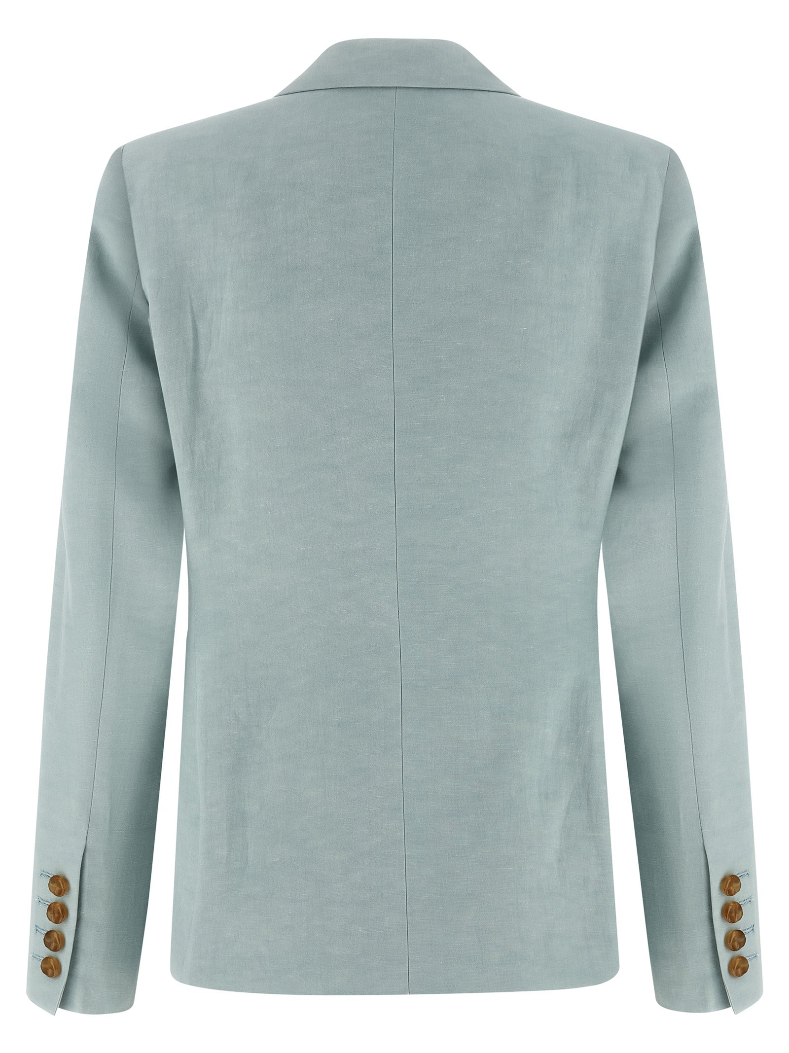 Blazé Milano Blue Silk Blazer